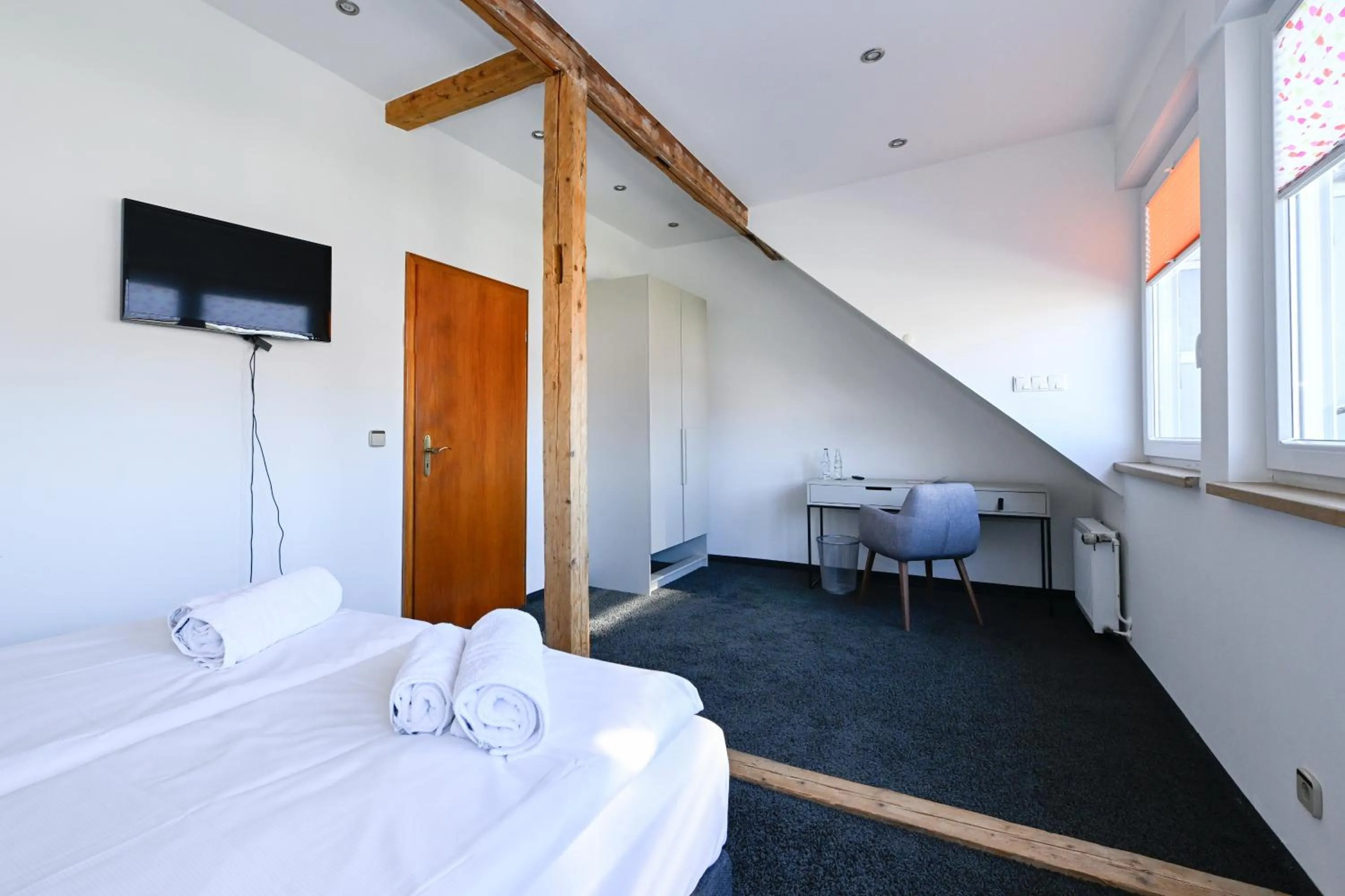 Bedroom, Bed in Brackweder Hof