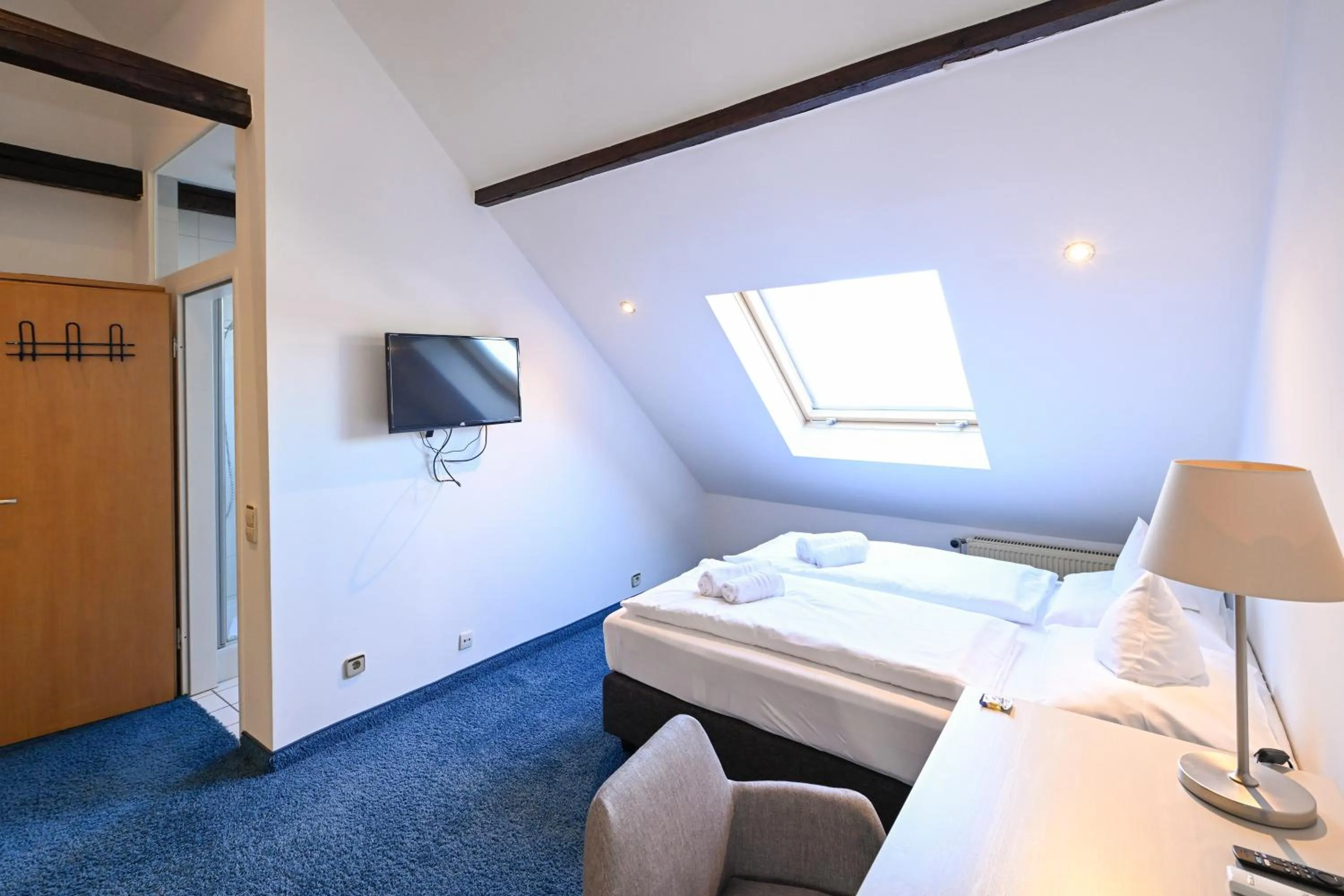 Bedroom, Bed in Brackweder Hof