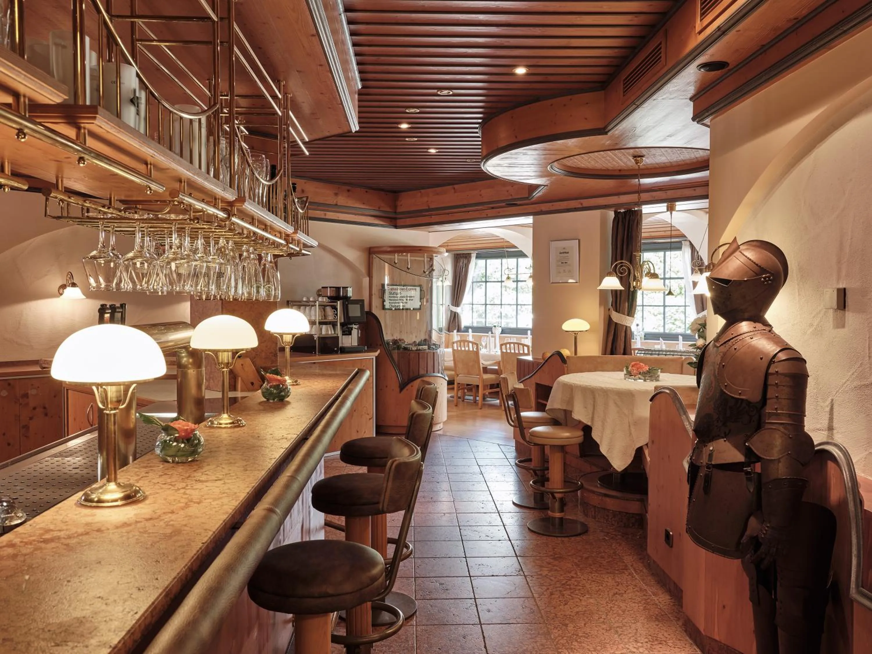 Food and drinks in Badhotel Restaurant Stauferland