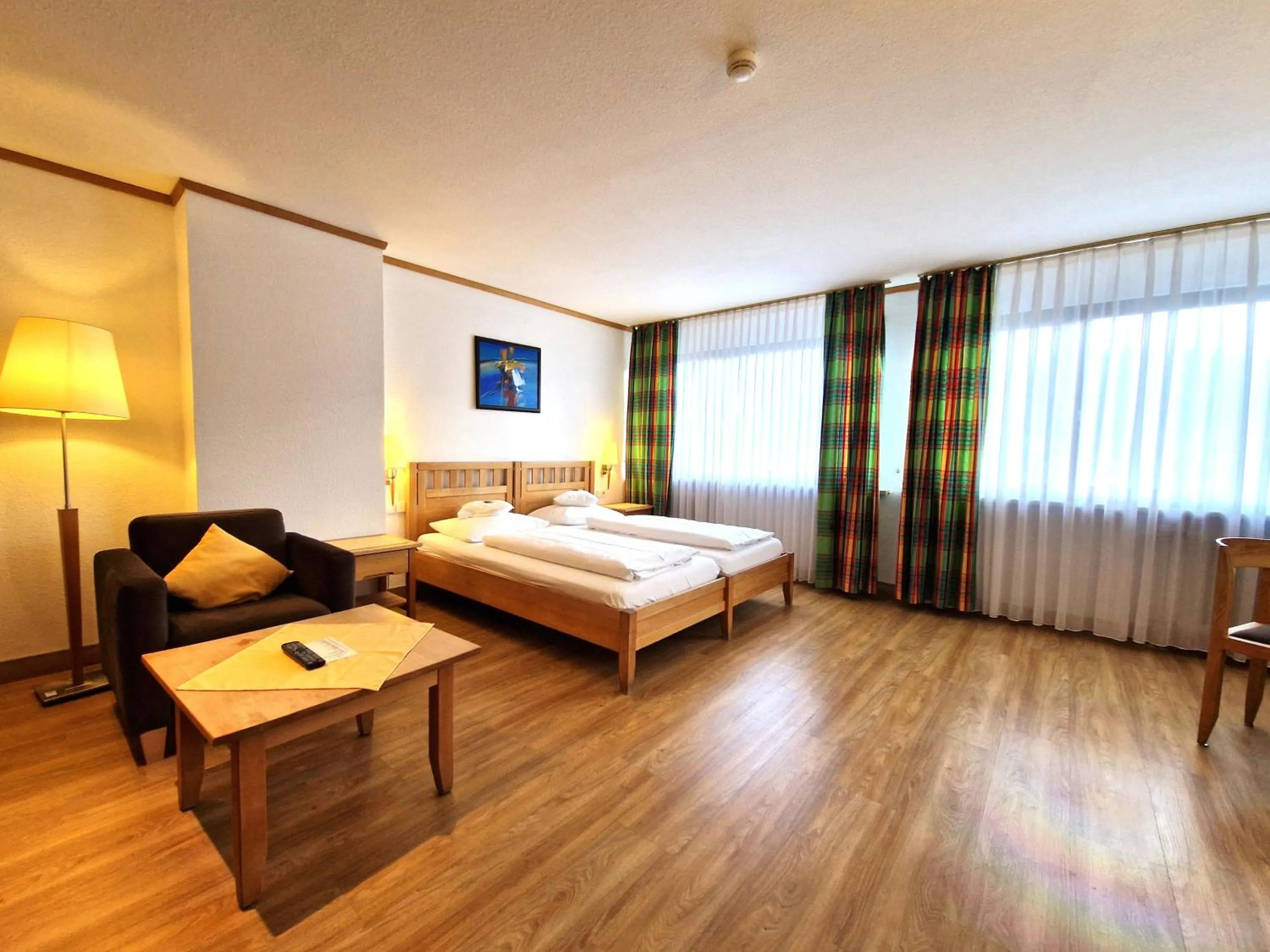 Bed in Badhotel Restaurant Stauferland