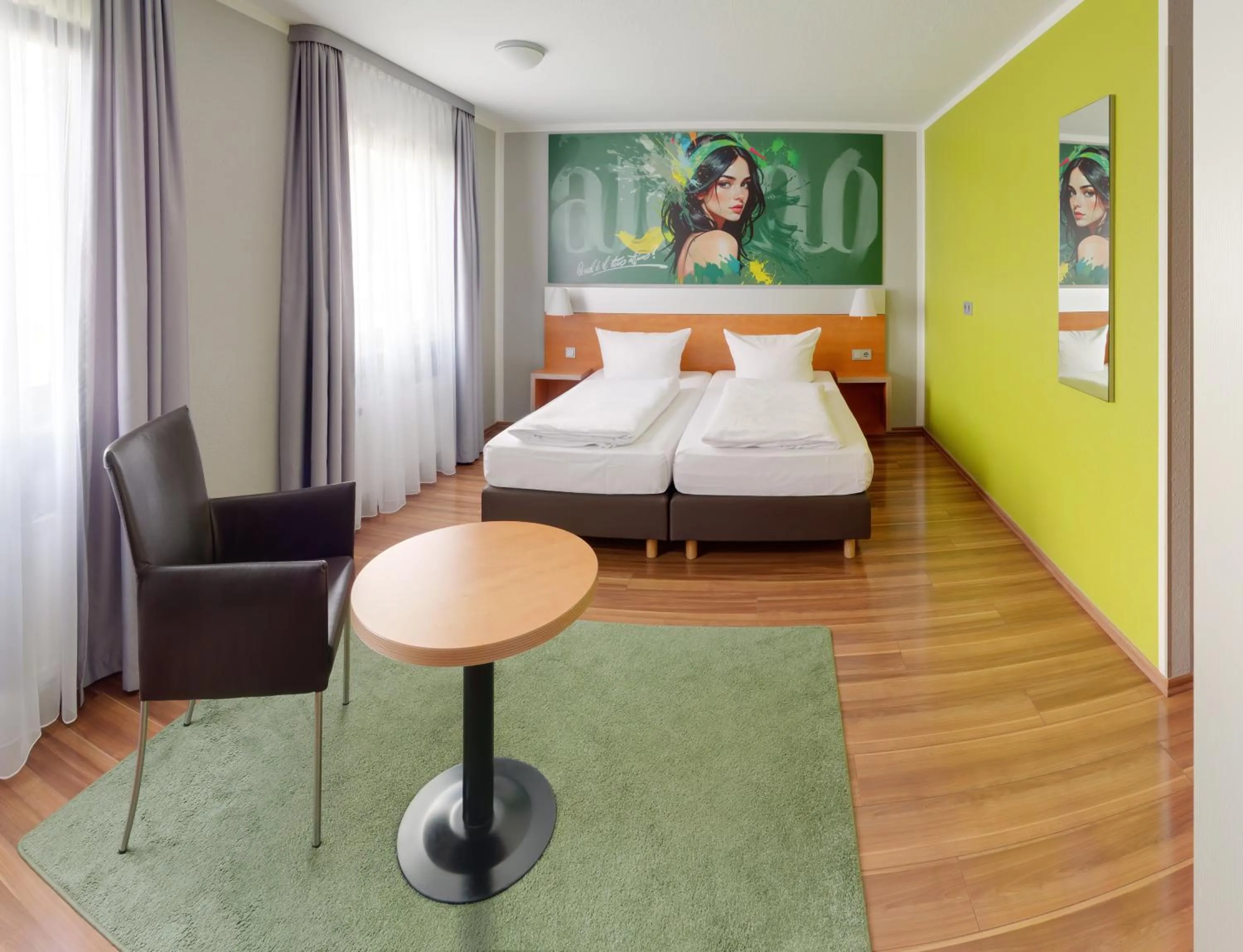 Bed in attimo Hotel Stuttgart***S