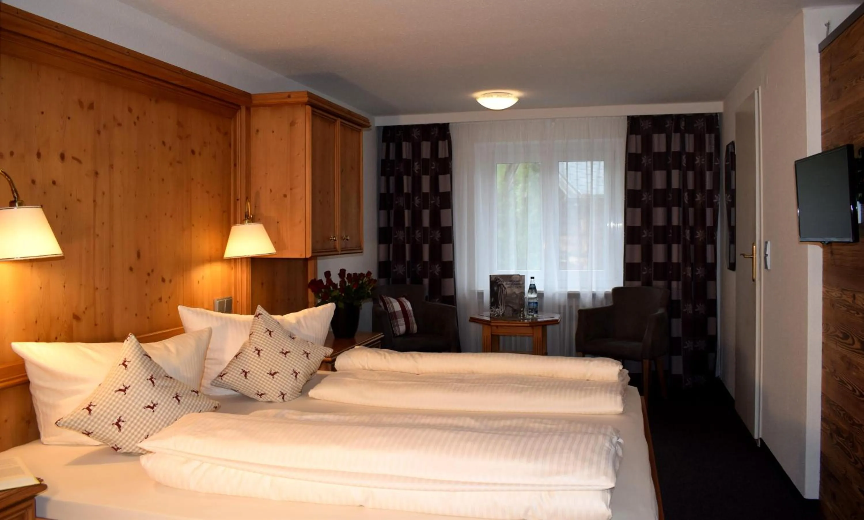 Bed in Sonnenbichl Hotel am Rotfischbach