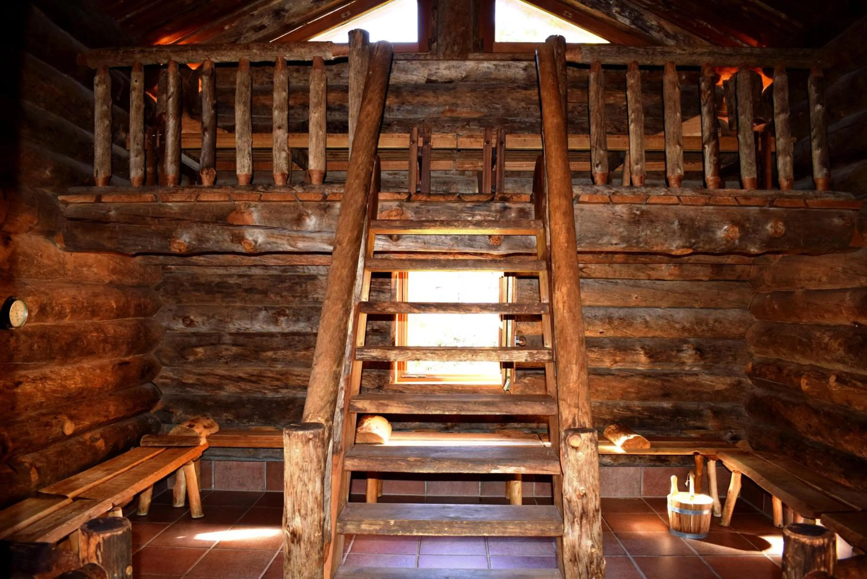 Sauna in Sonnenbichl Hotel am Rotfischbach