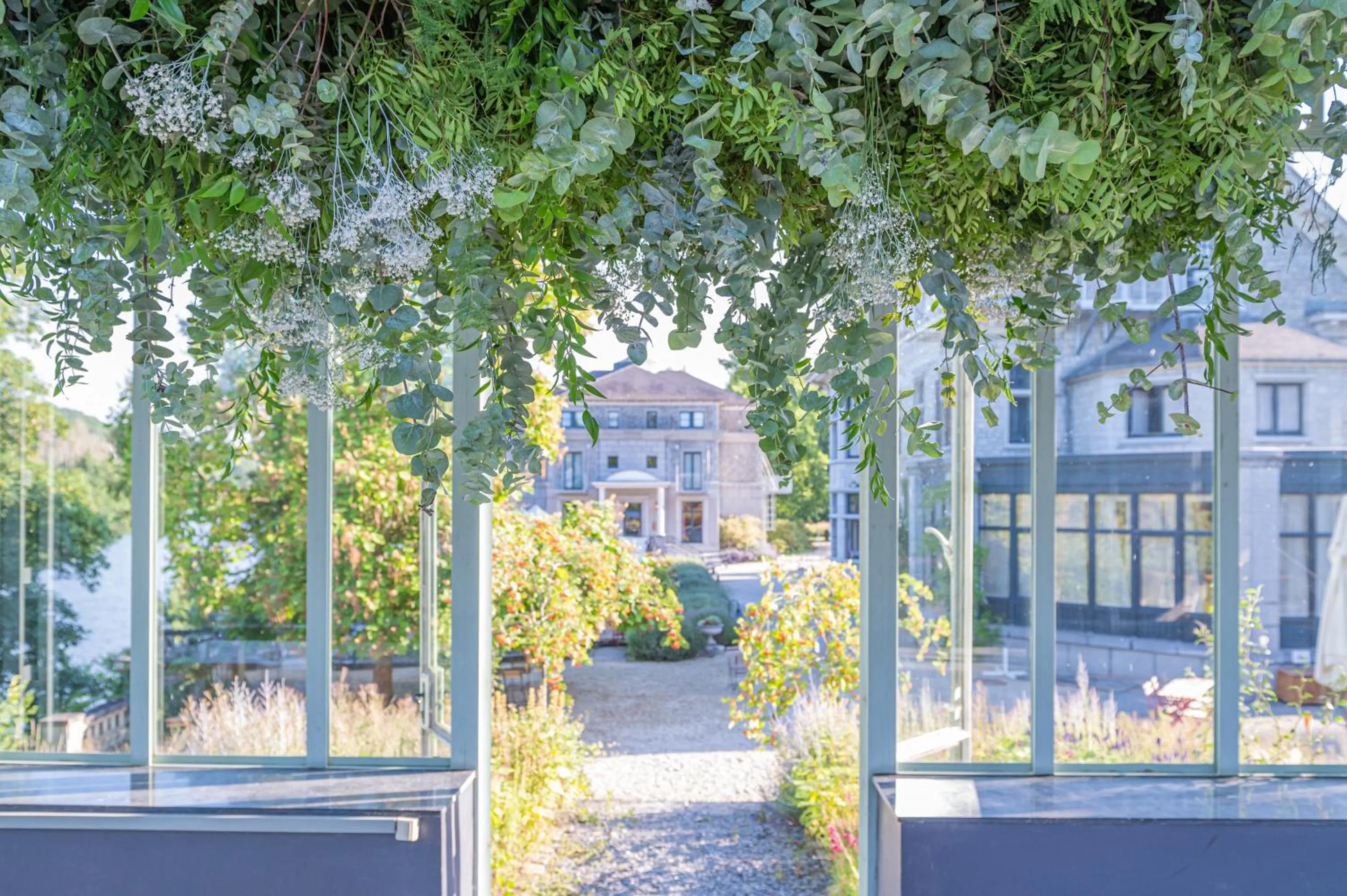 Garden in Les Sorbiers