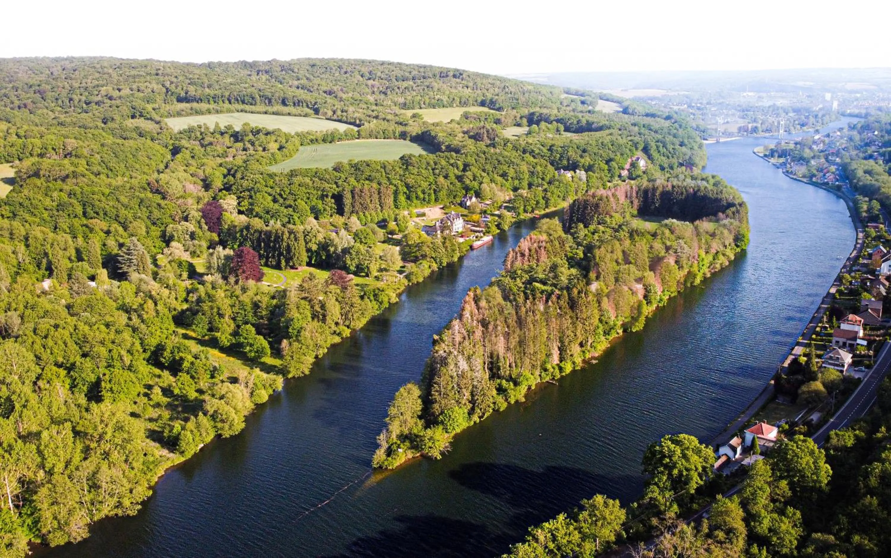 Natural landscape in Les Sorbiers