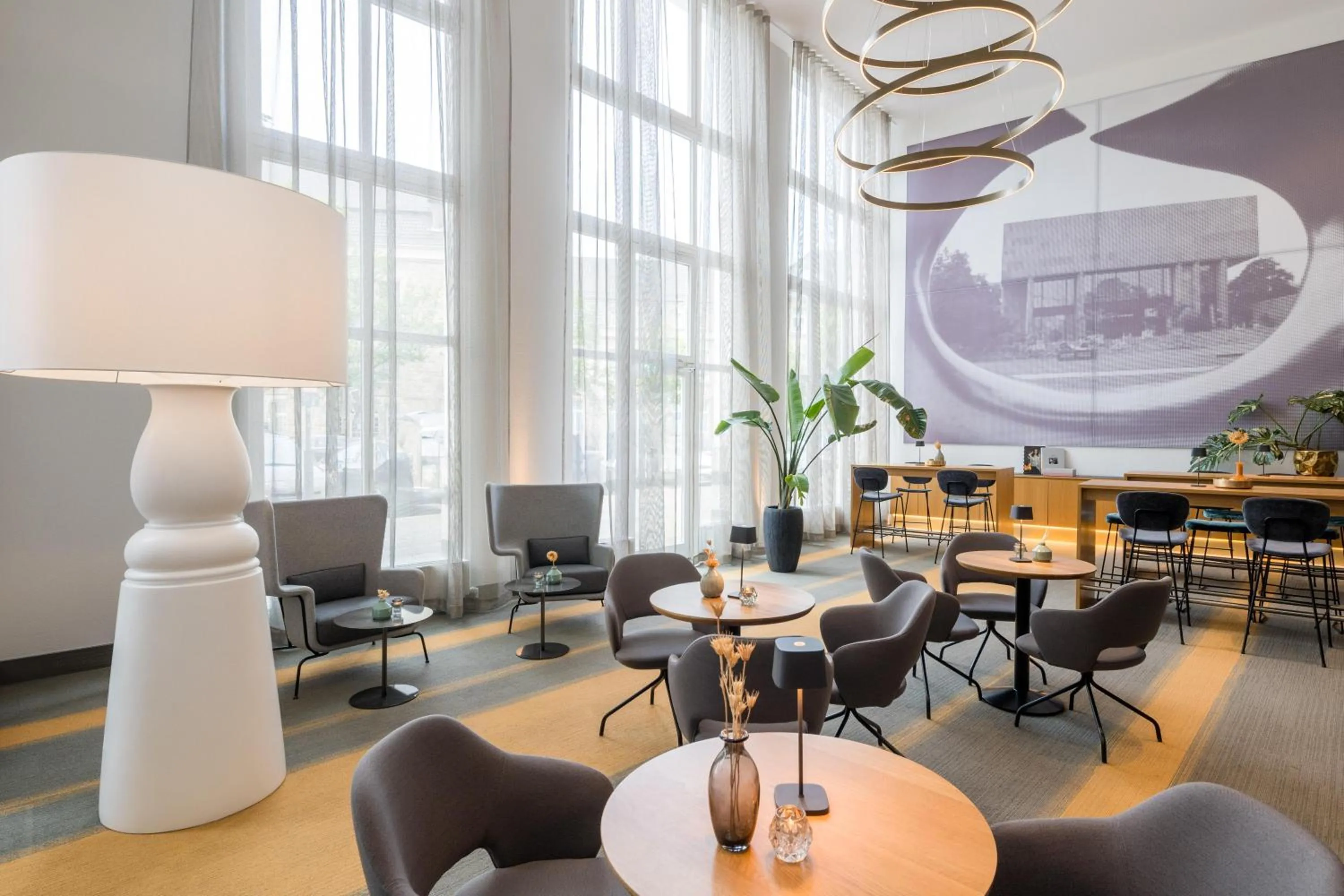 Lobby or reception in Steigenberger Hotel Bielefelder Hof