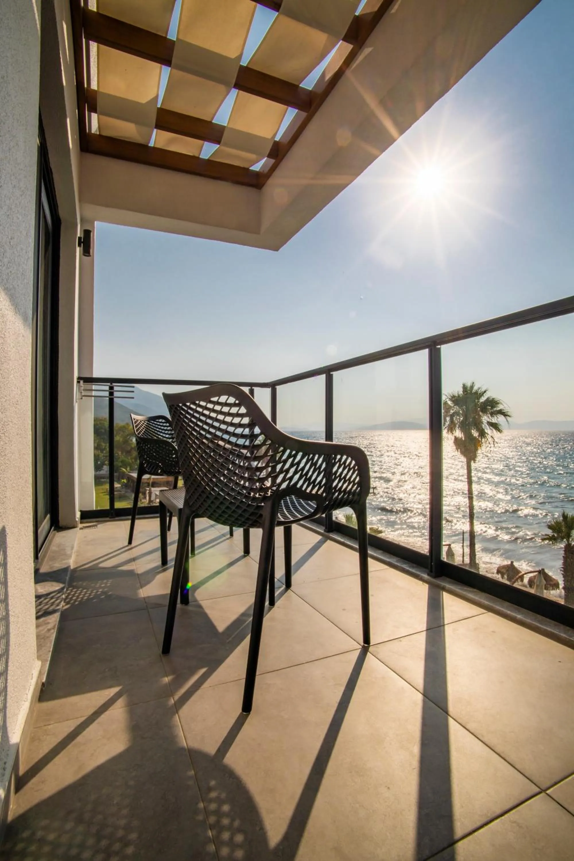 Patio in MAIA Luxury Beach Hotel & Spa