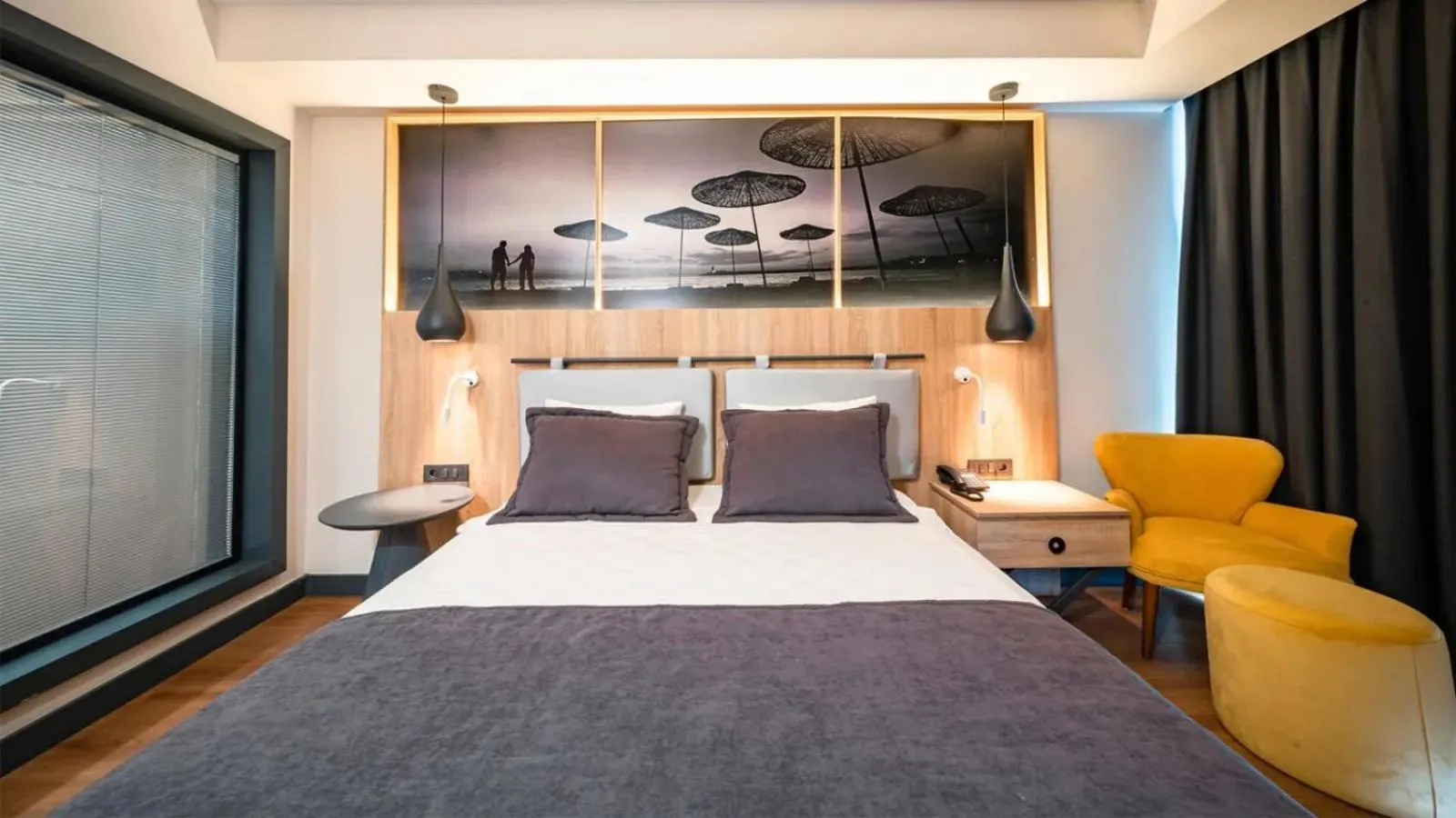 Photo of the whole room, Bed in MAIA Luxury Beach Hotel & Spa