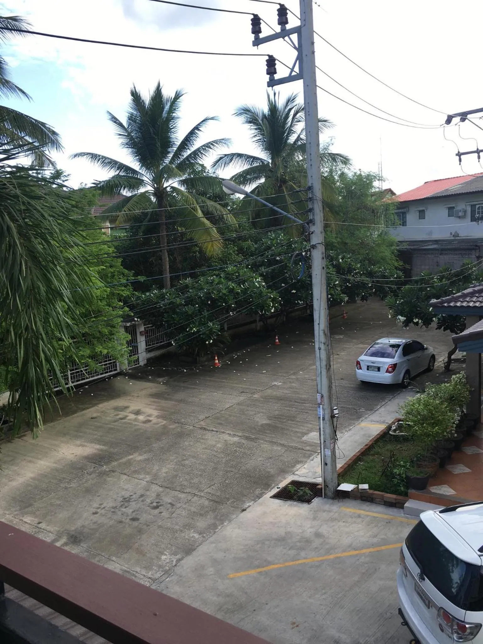 Quiet street view in Nasa Hotel