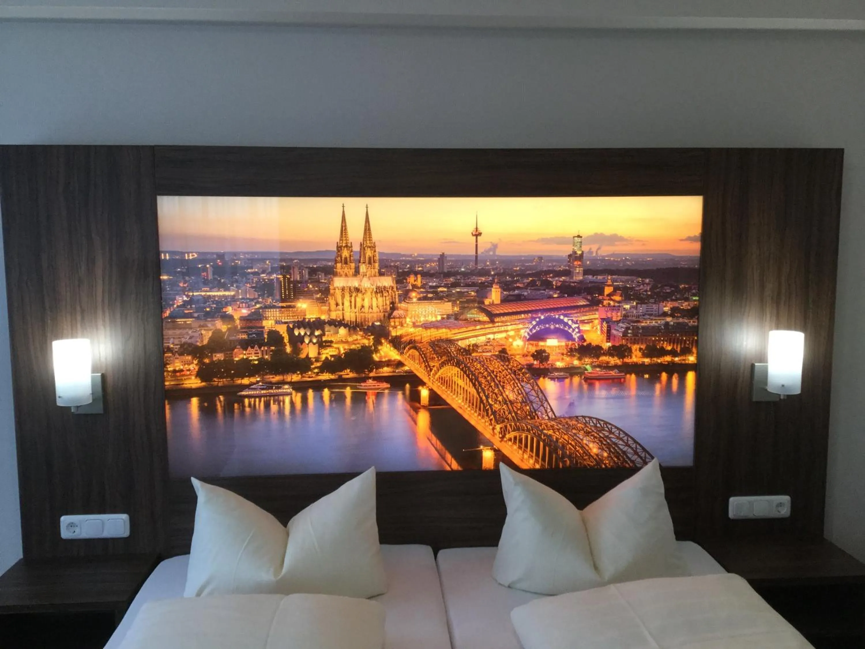 Bed in Hotel Am Freischütz