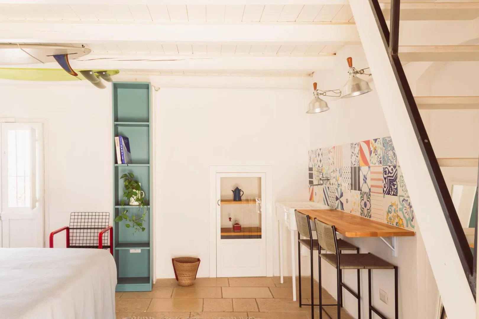 Seating area in Galeta Masseria