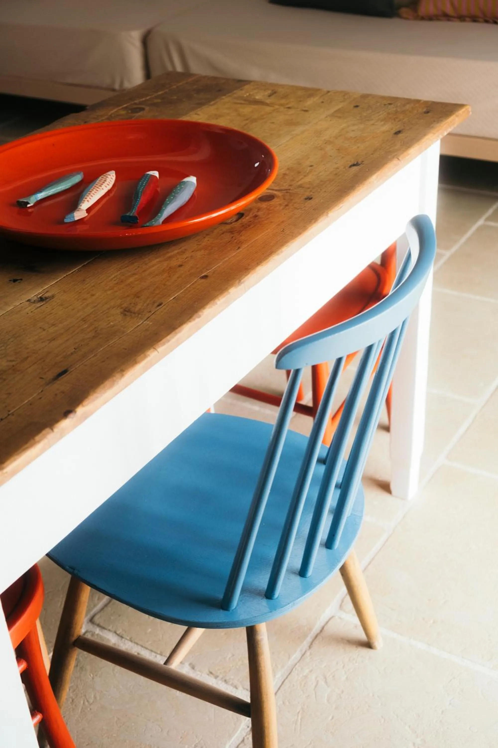 Seating area in Galeta Masseria