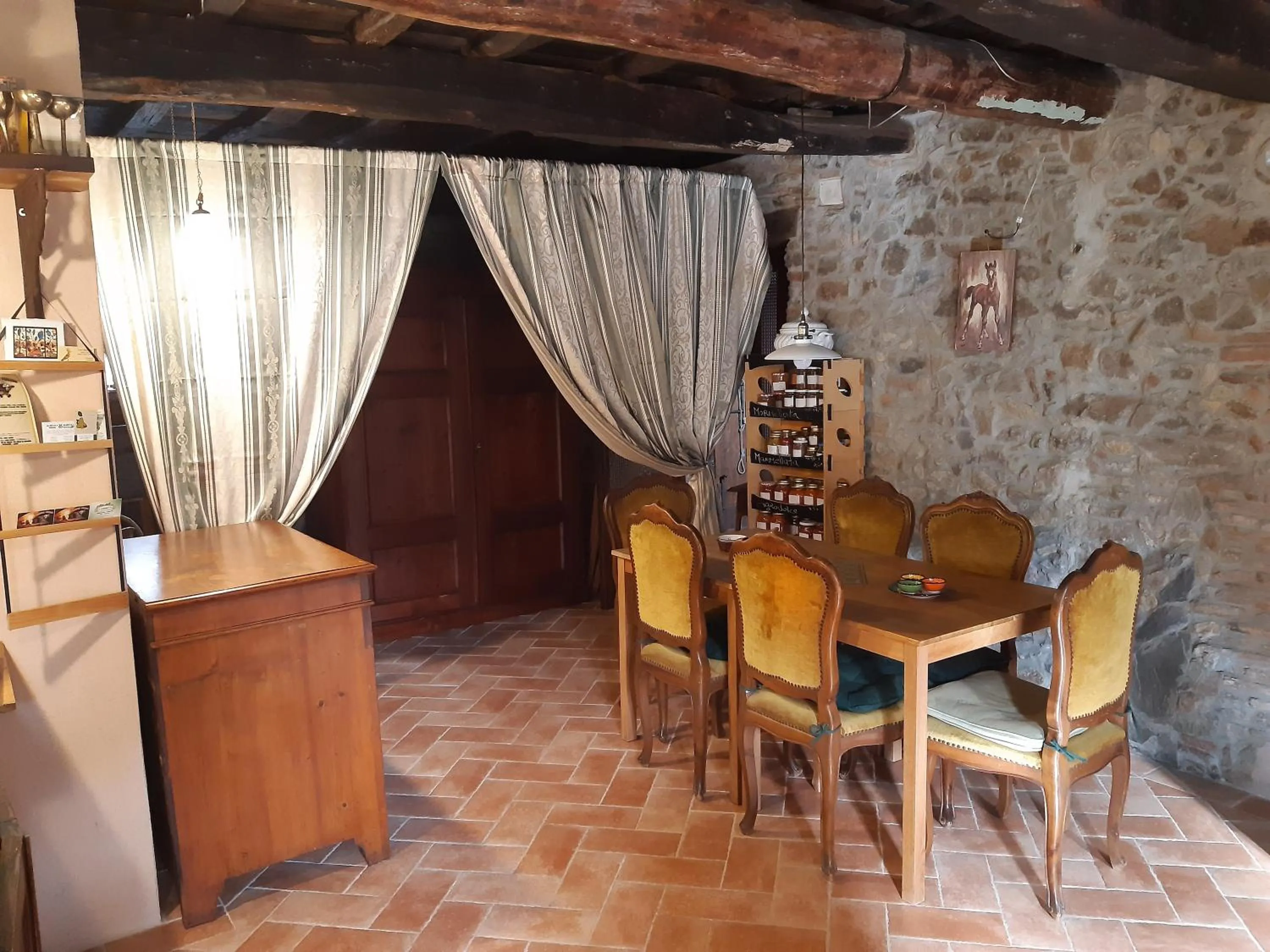 Living room in Locanda del Capo