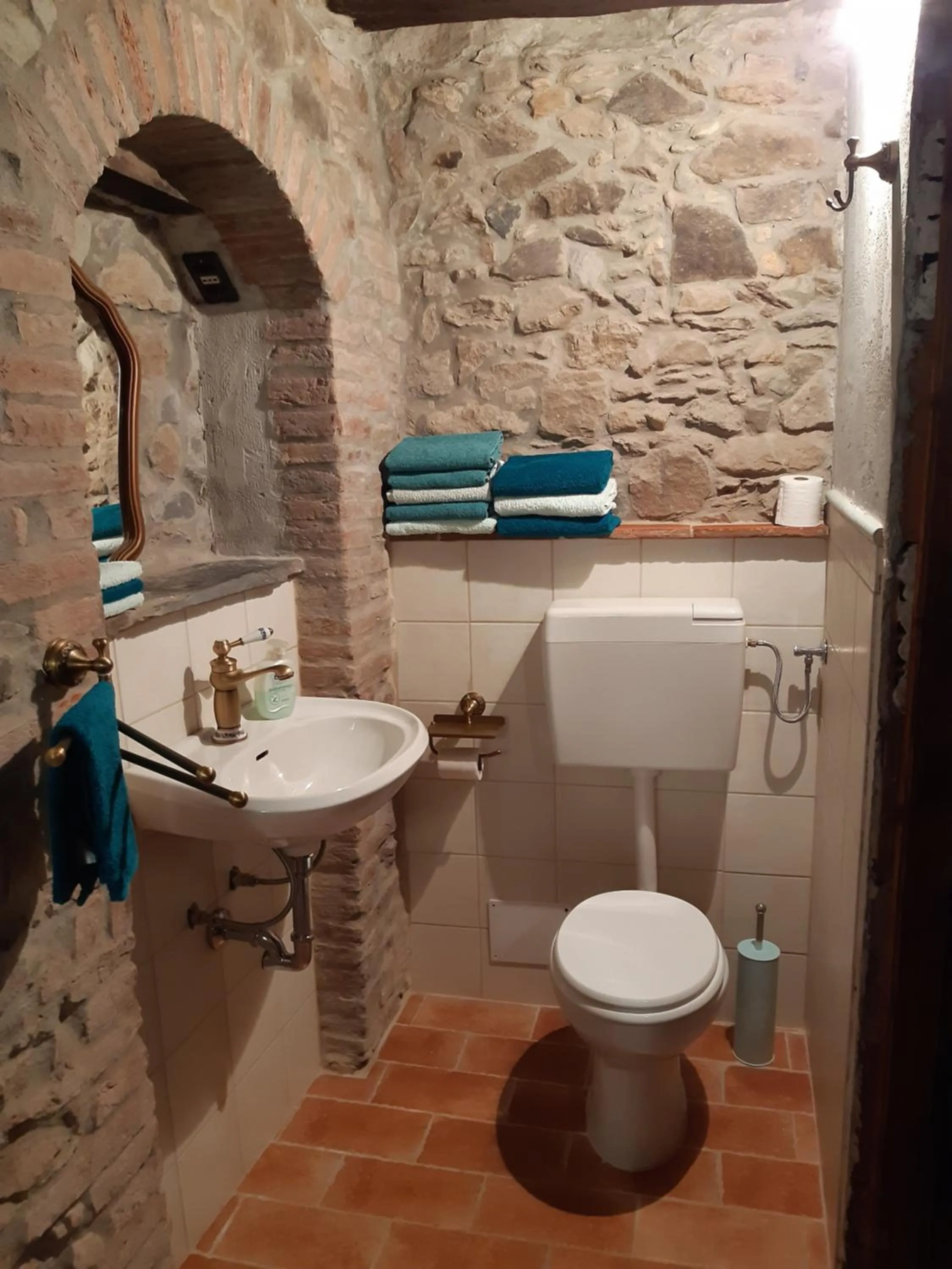 Toilet in Locanda del Capo