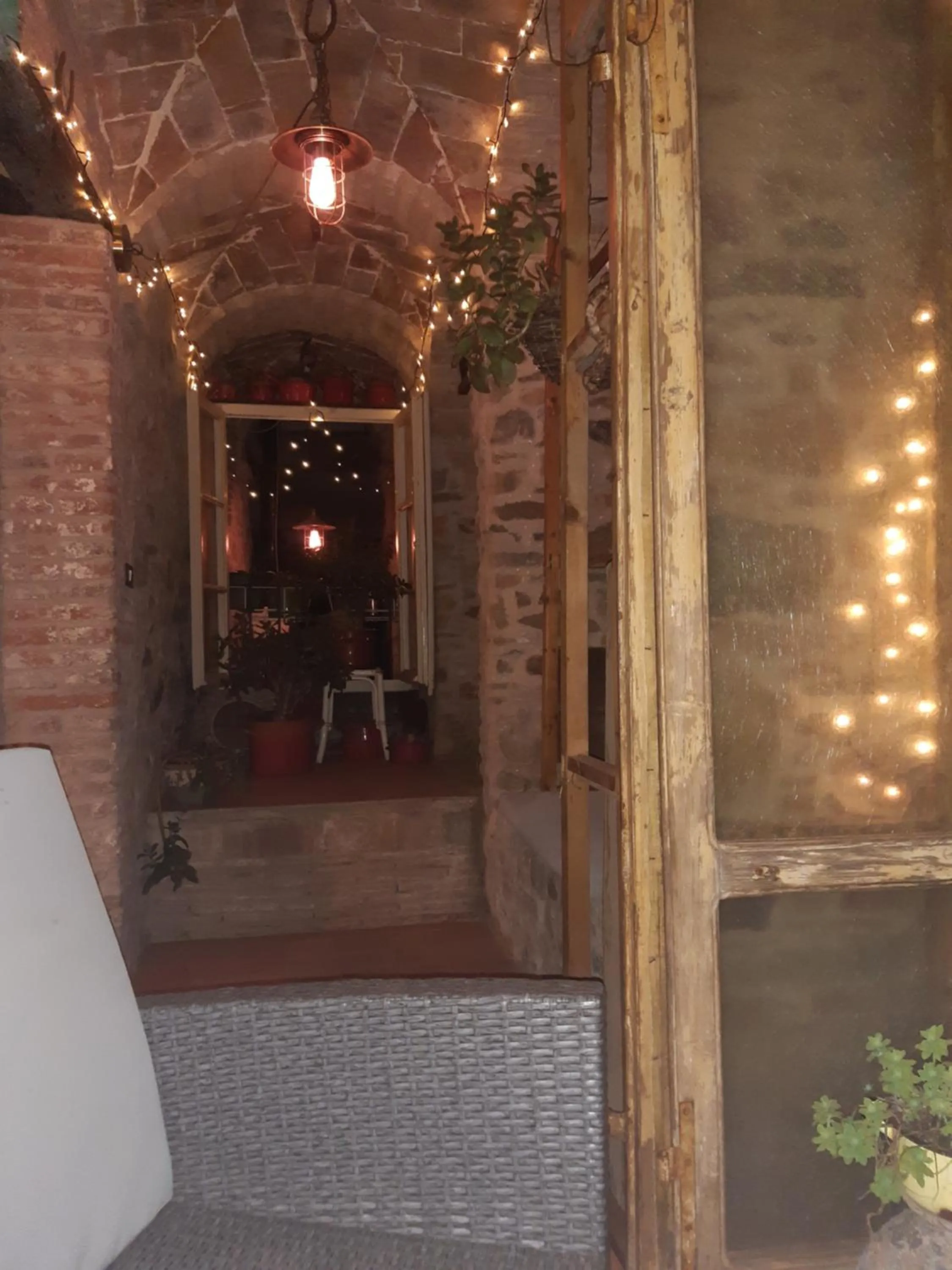 Patio in Locanda del Capo