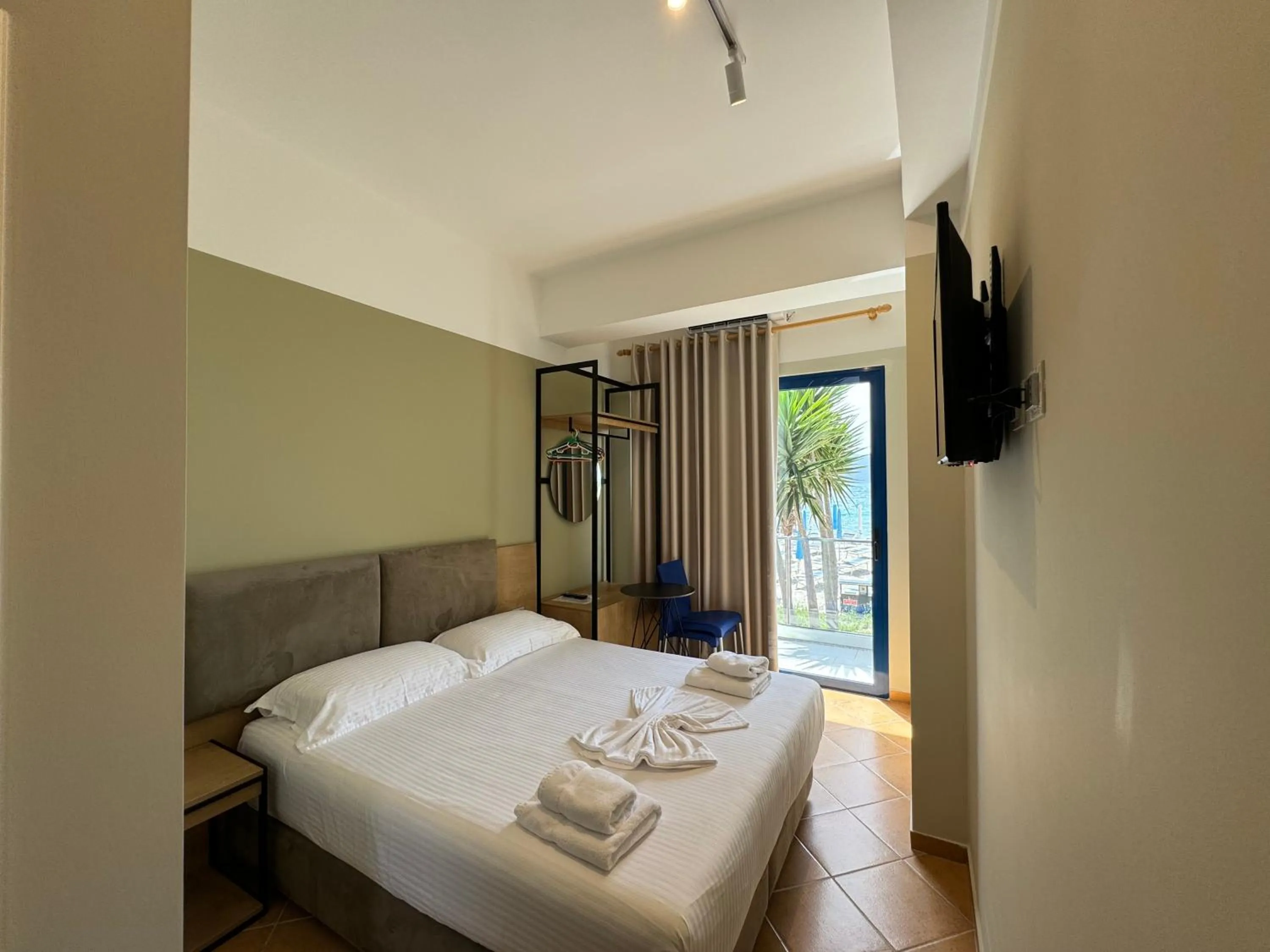 Bed in Hotel Cekodhima