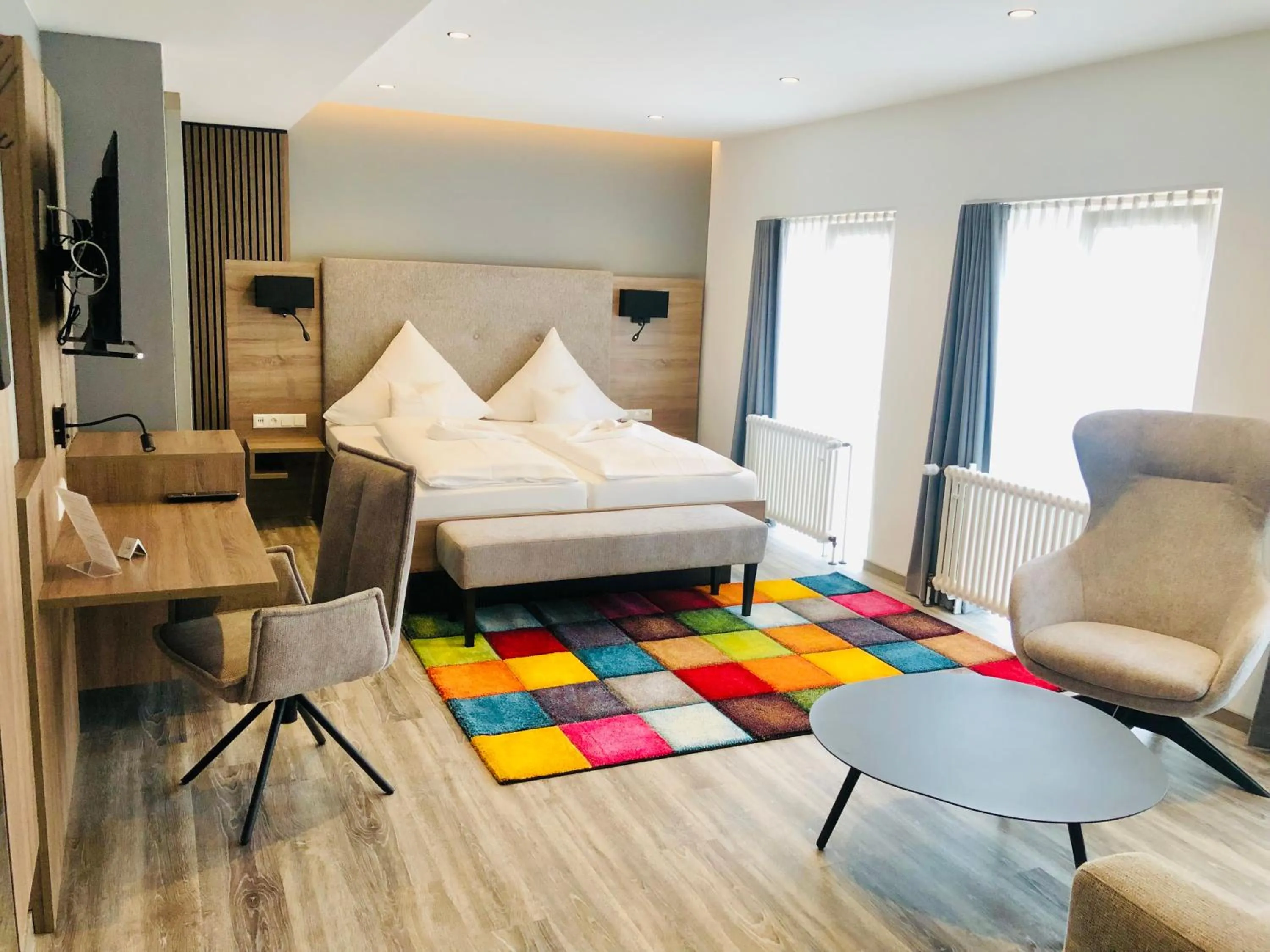 Bed in Hotel Garni "Brauerei Keller"