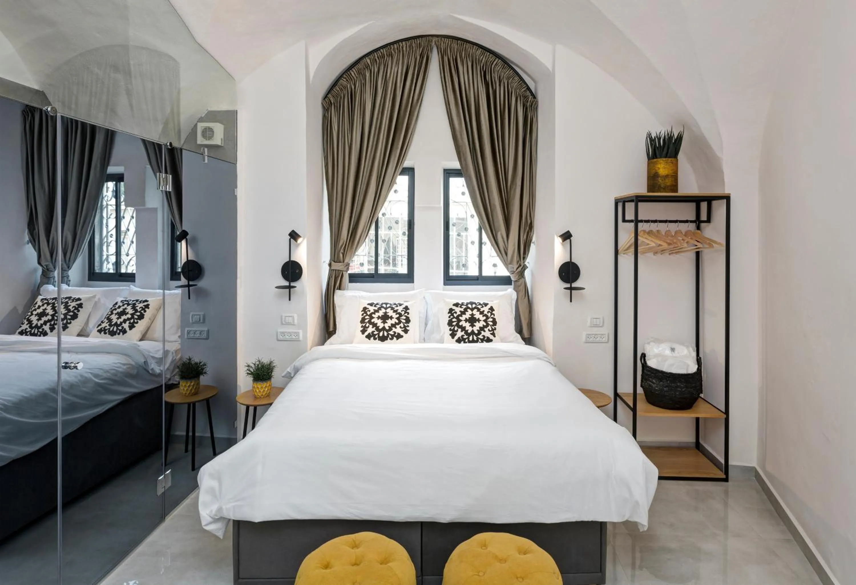 Bed in Old City Boutique Hotel