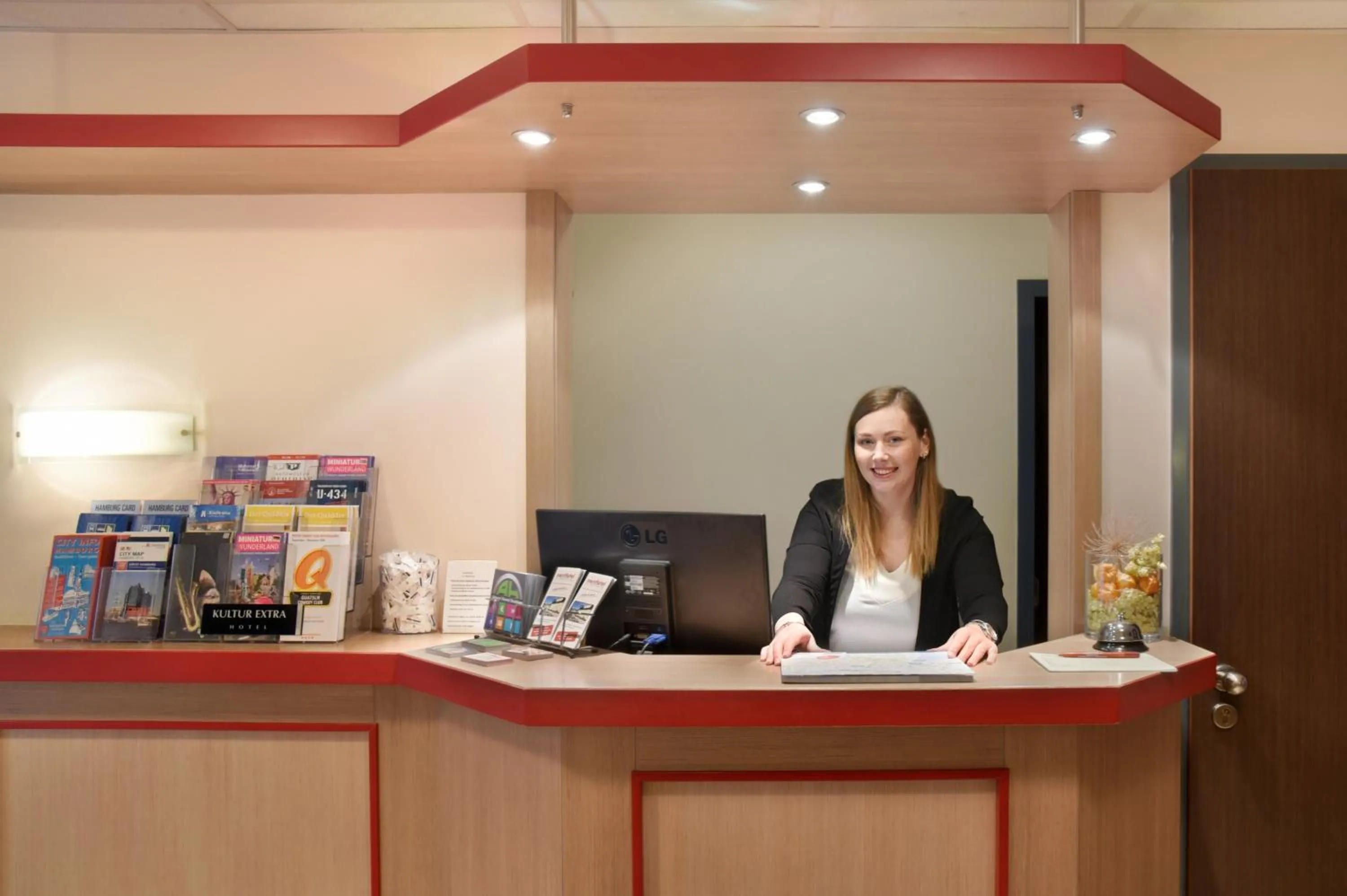 Lobby or reception in meinHotel