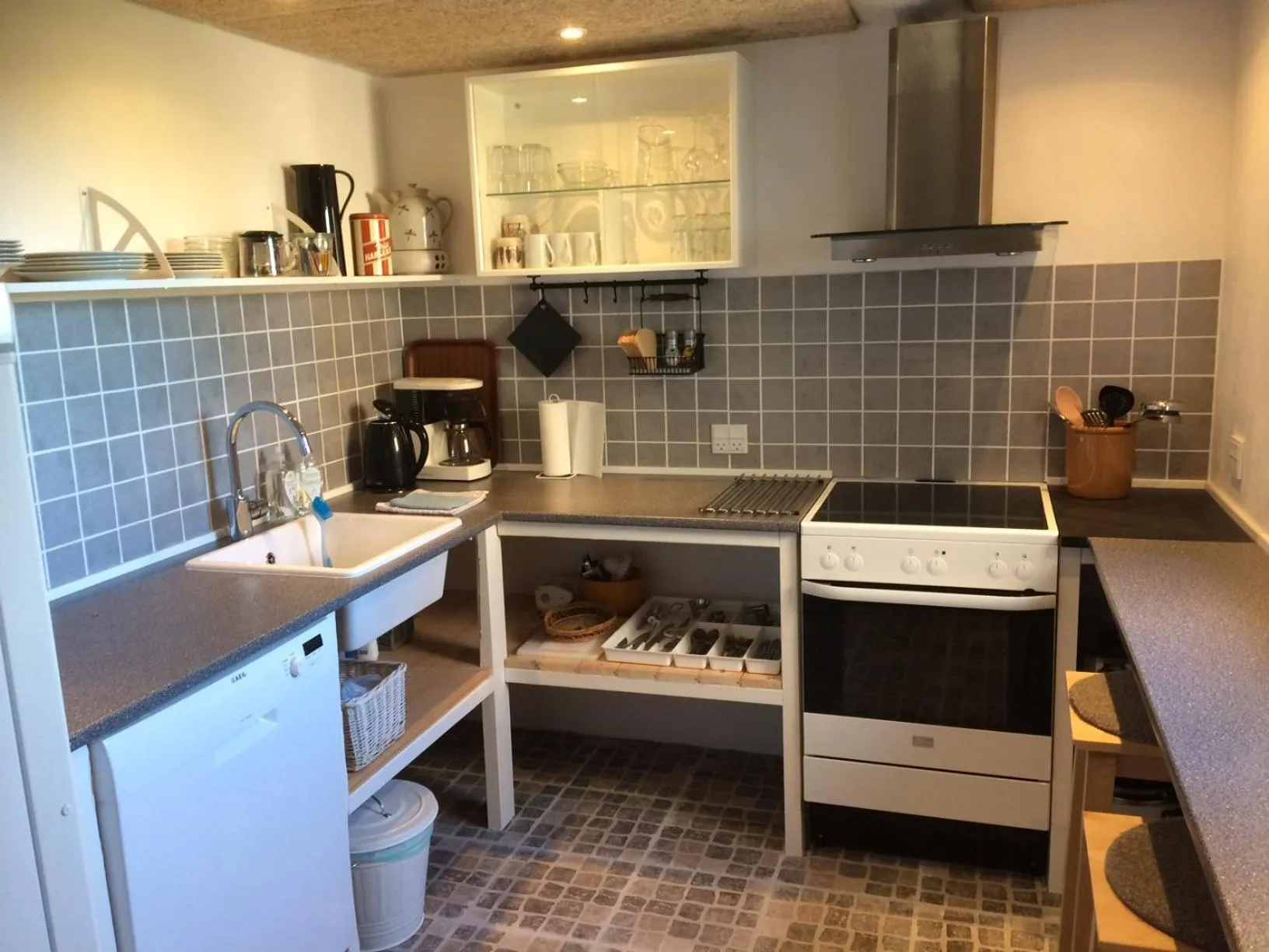 Kitchen or kitchenette in Karensdal B & B