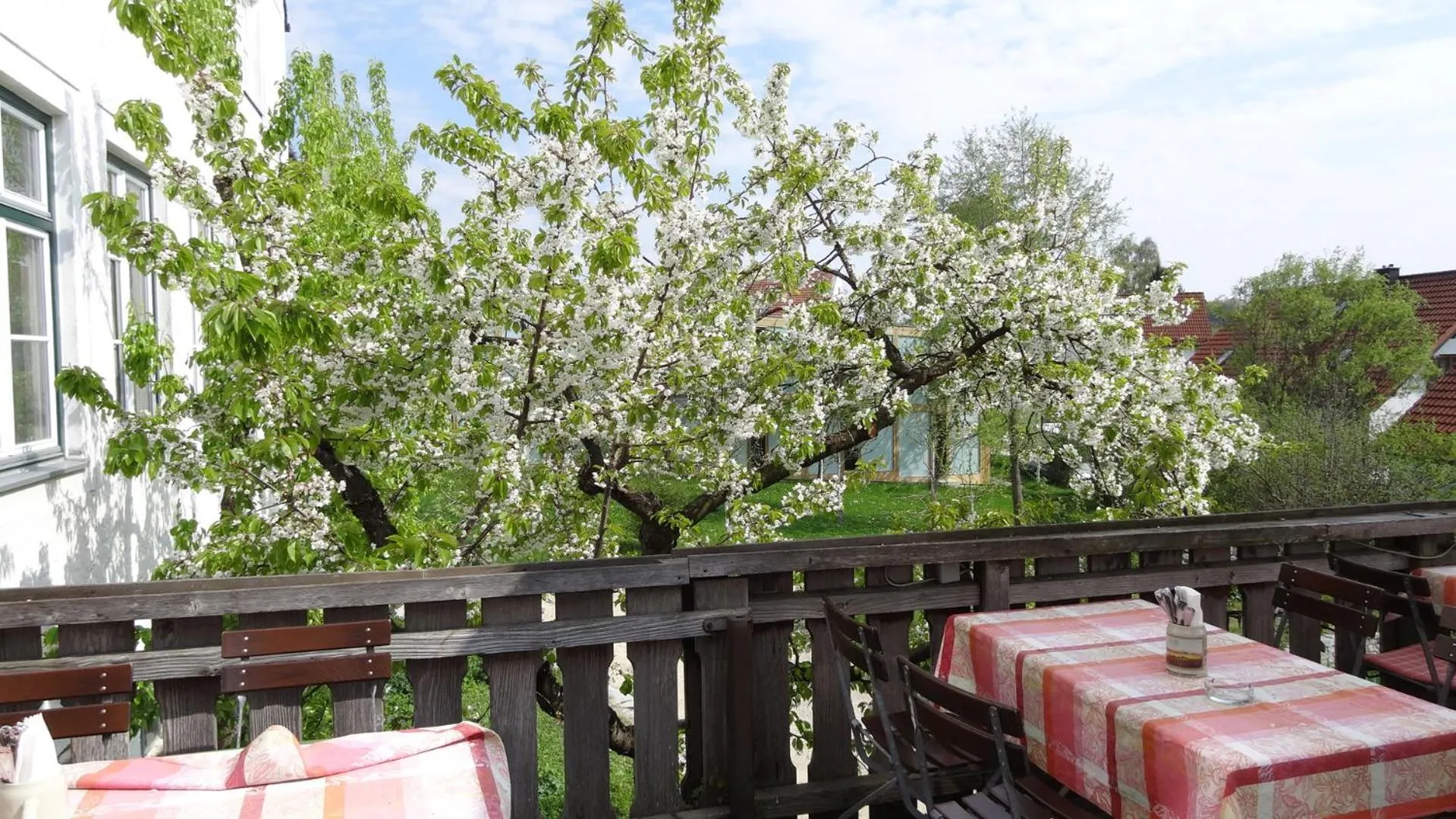 Balcony/Terrace in Hörger Biohotel und Tafernwirtschaft