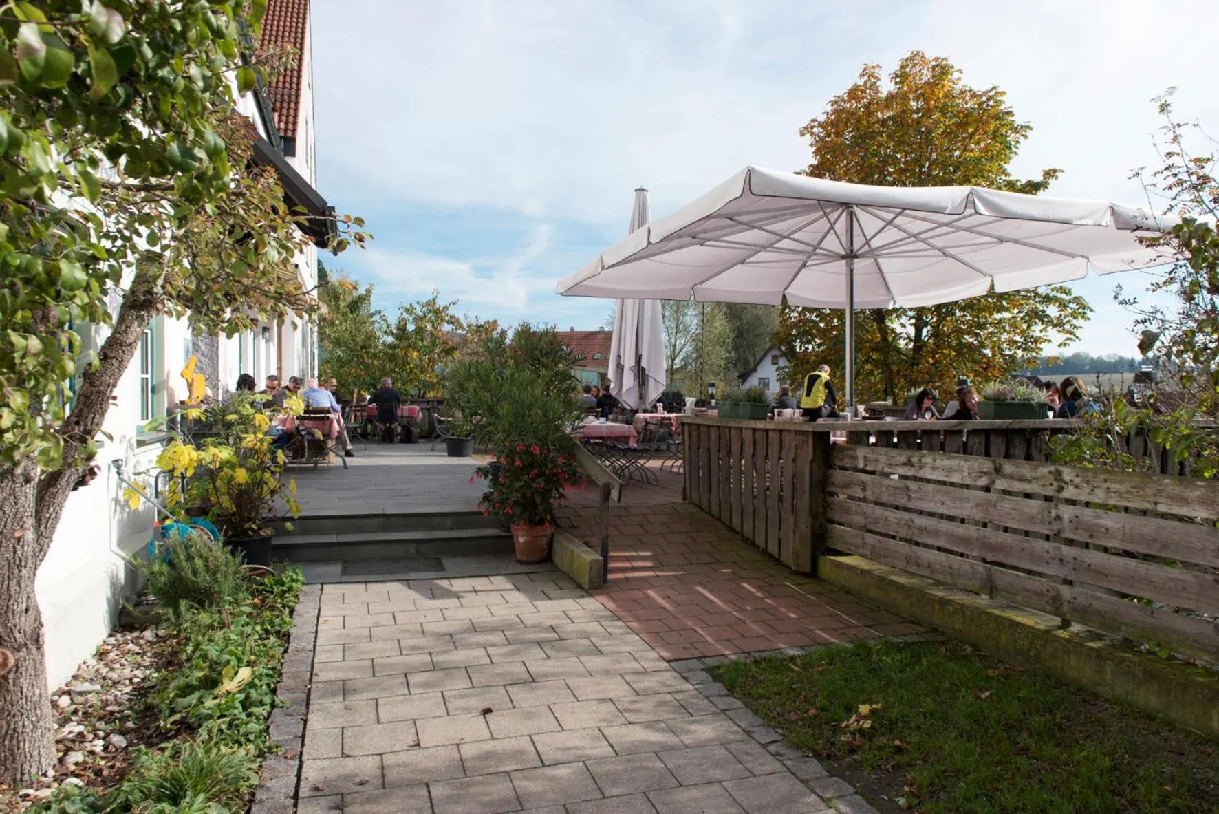 Garden in Hörger Biohotel und Tafernwirtschaft