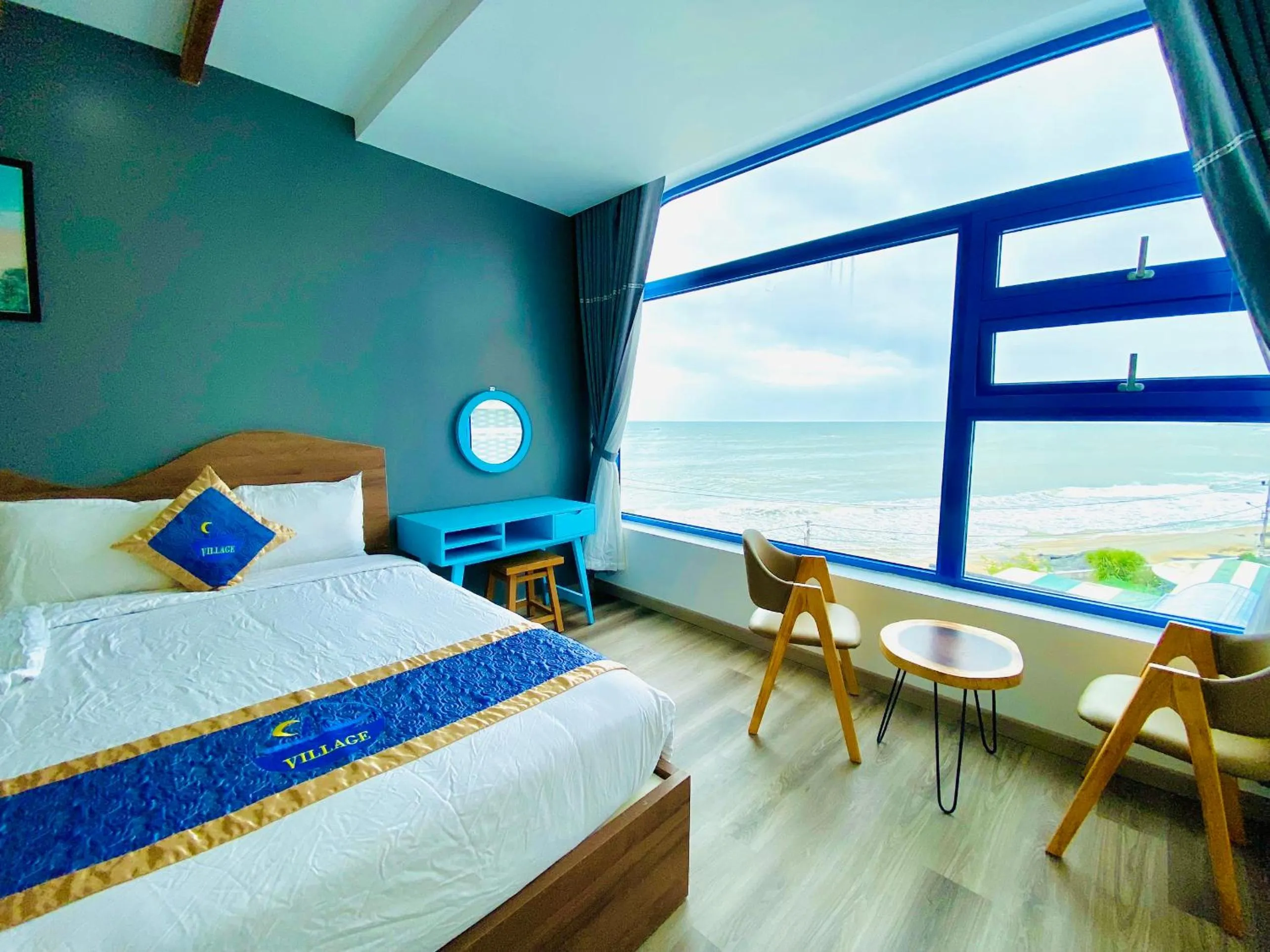 Bed in Chai Village Hotel