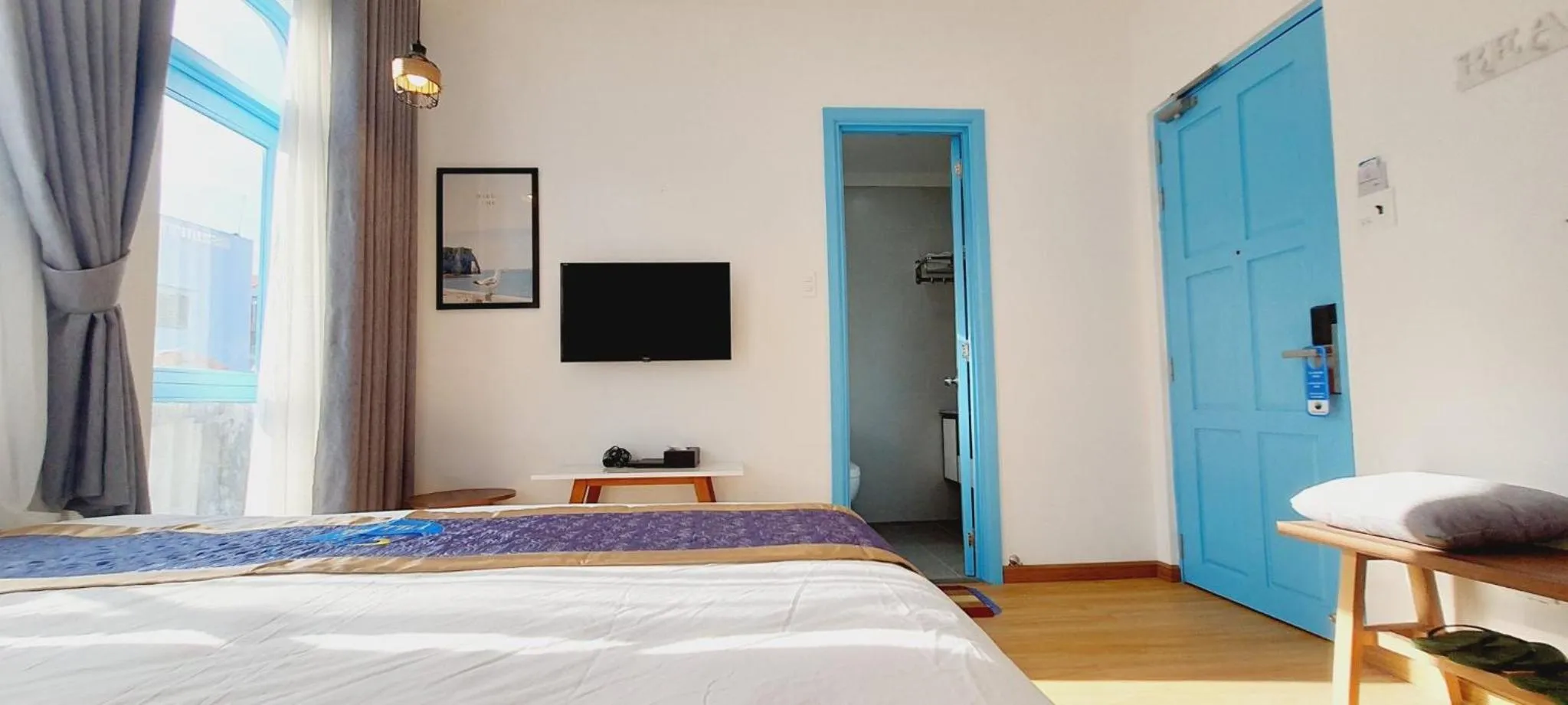 Bed in Chai Village Hotel