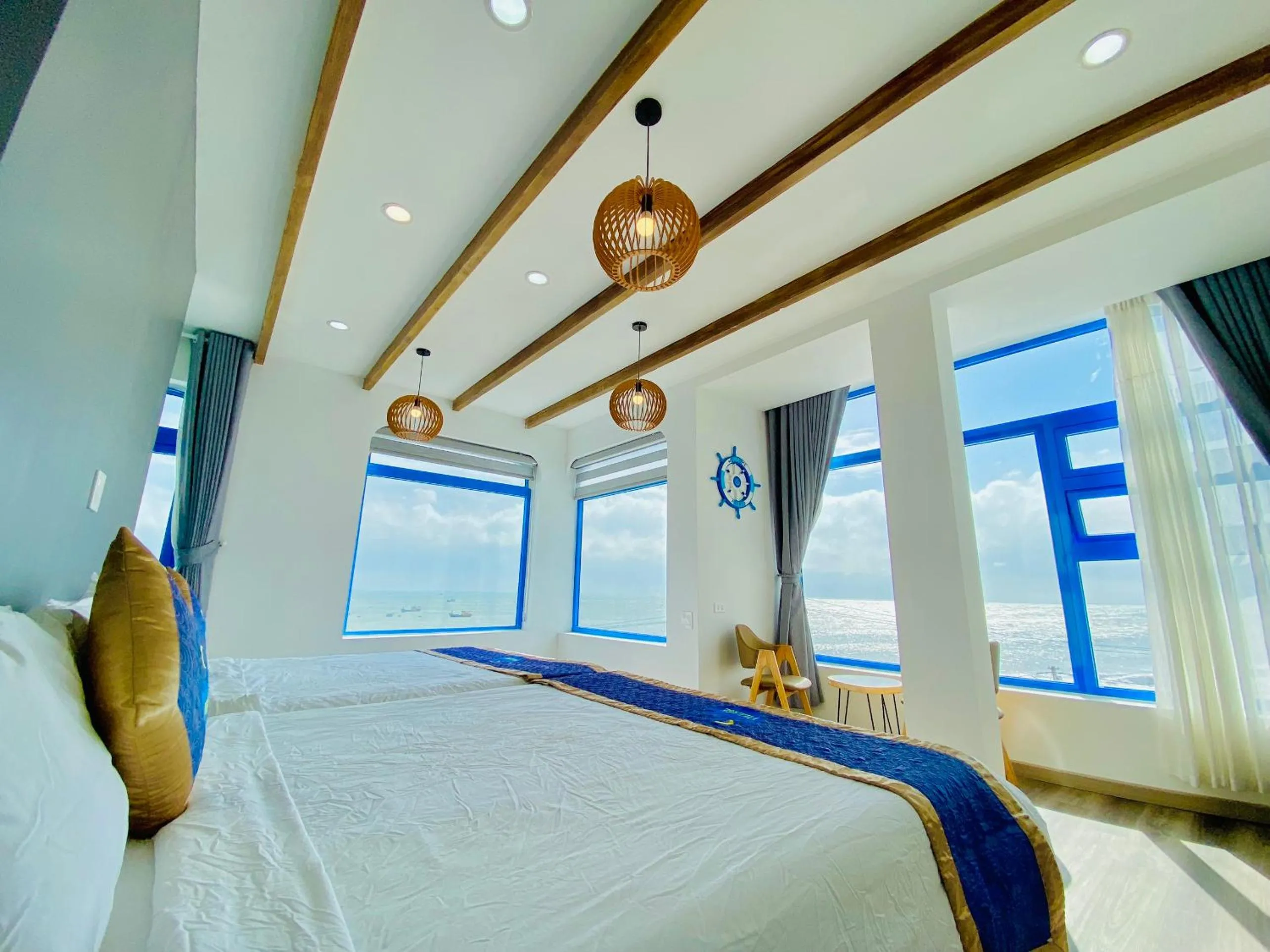 Bed in Chai Village Hotel