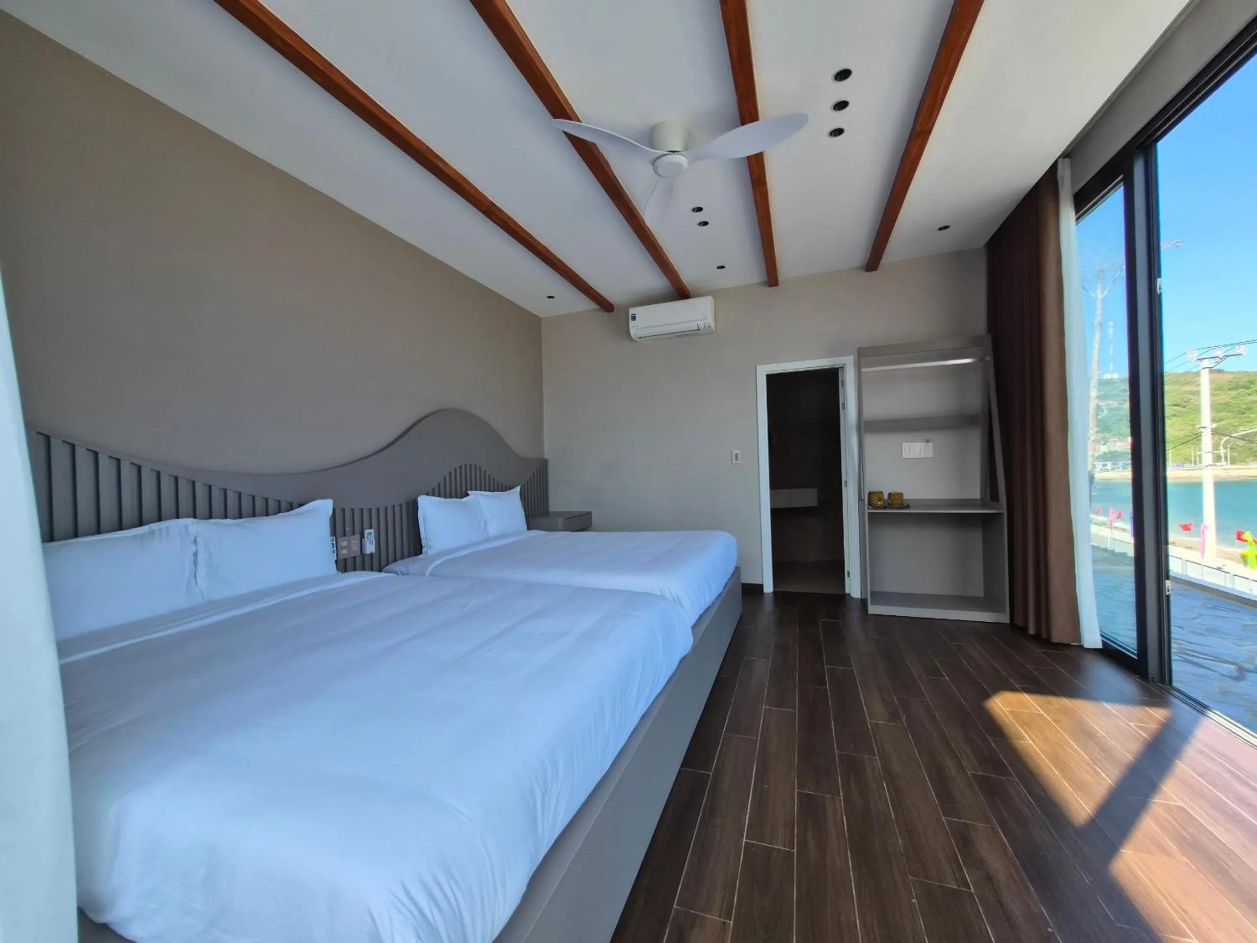 Bed in Chai Village Hotel