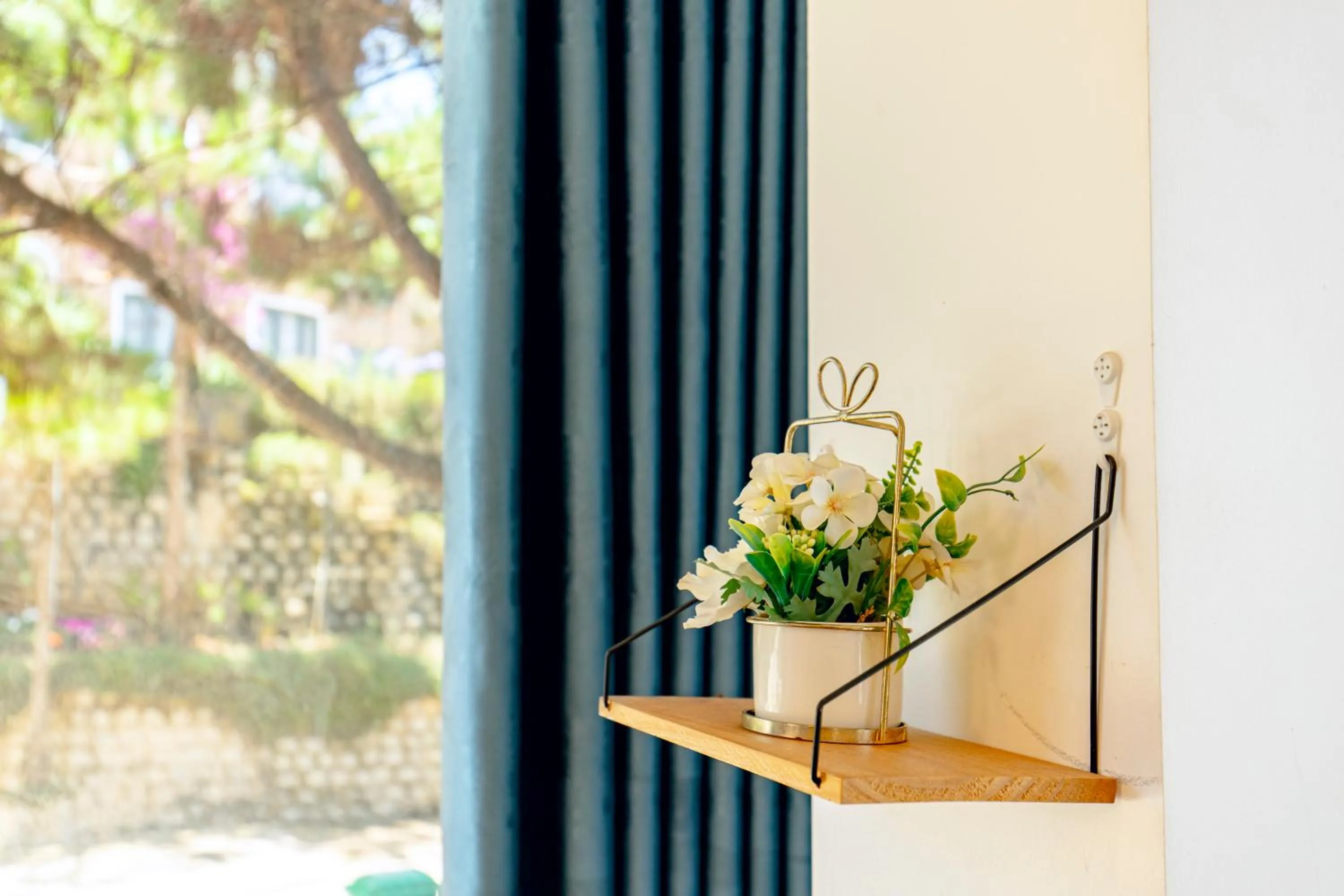 Decorative detail in Dallas Hotel Dalat