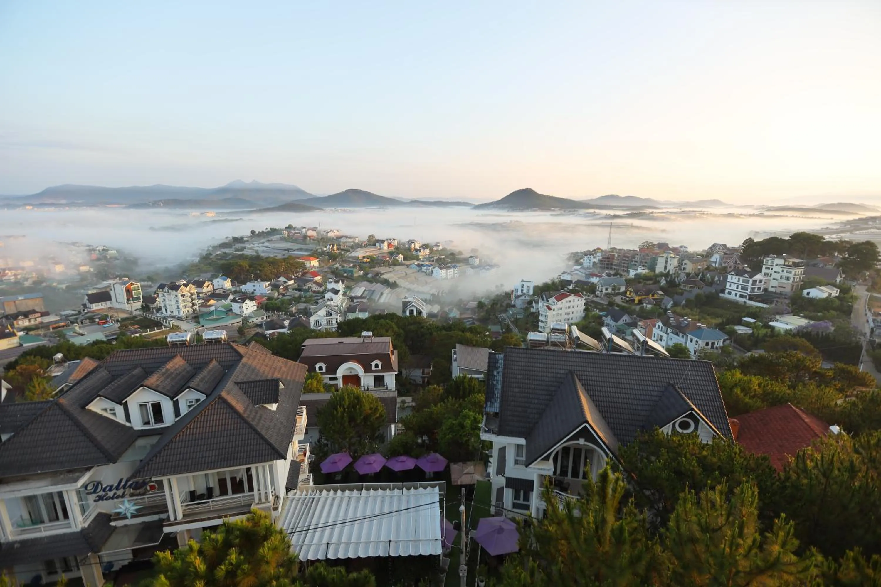 Natural landscape in Dallas Hotel Dalat