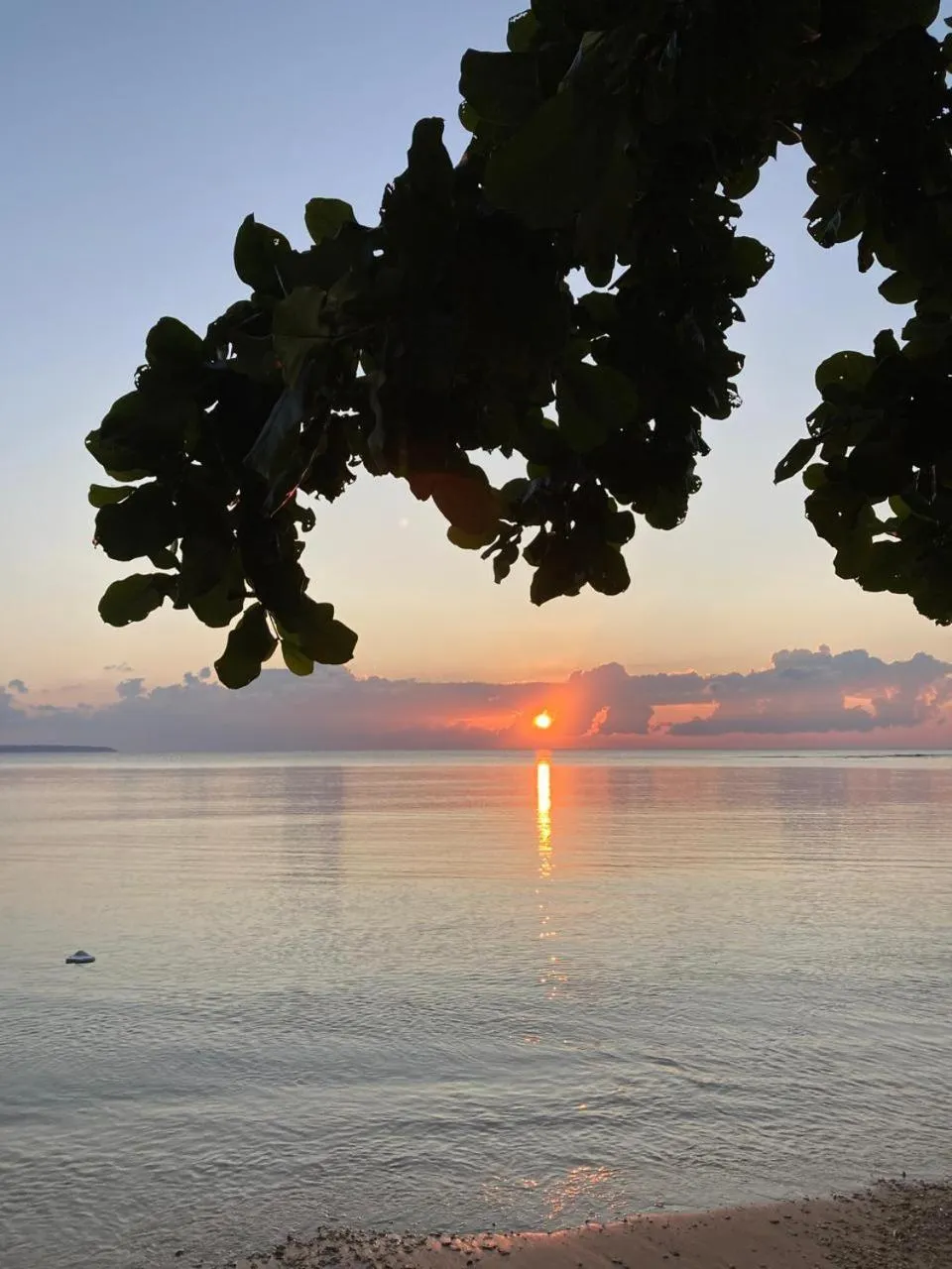 Sunrise in Purnima Resort Neil Island