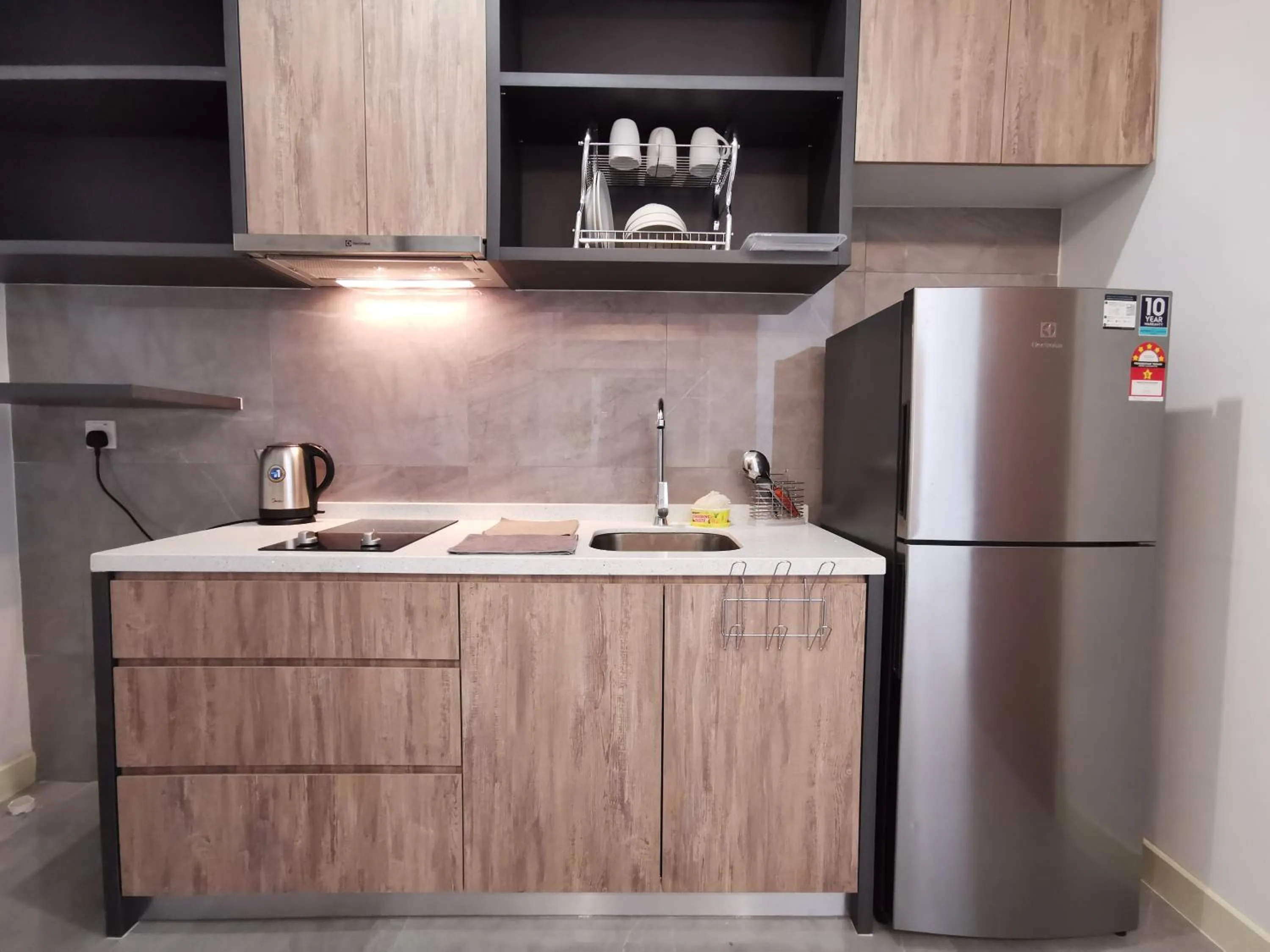 Kitchen or kitchenette in Thermospace Imperio B-25-31 Melaka City