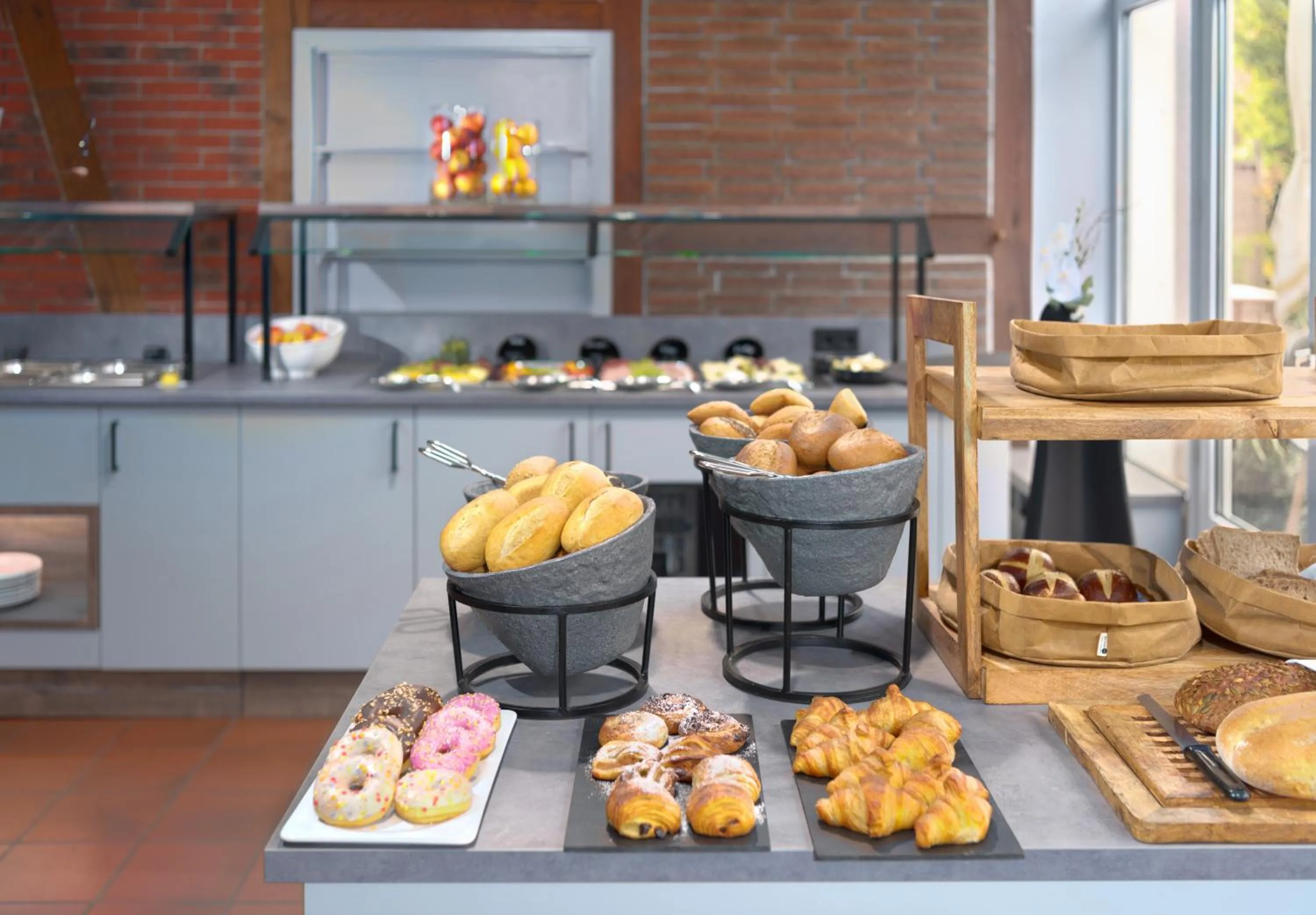 Buffet breakfast in Trip Inn Hotel Egelsbach Frankfurt