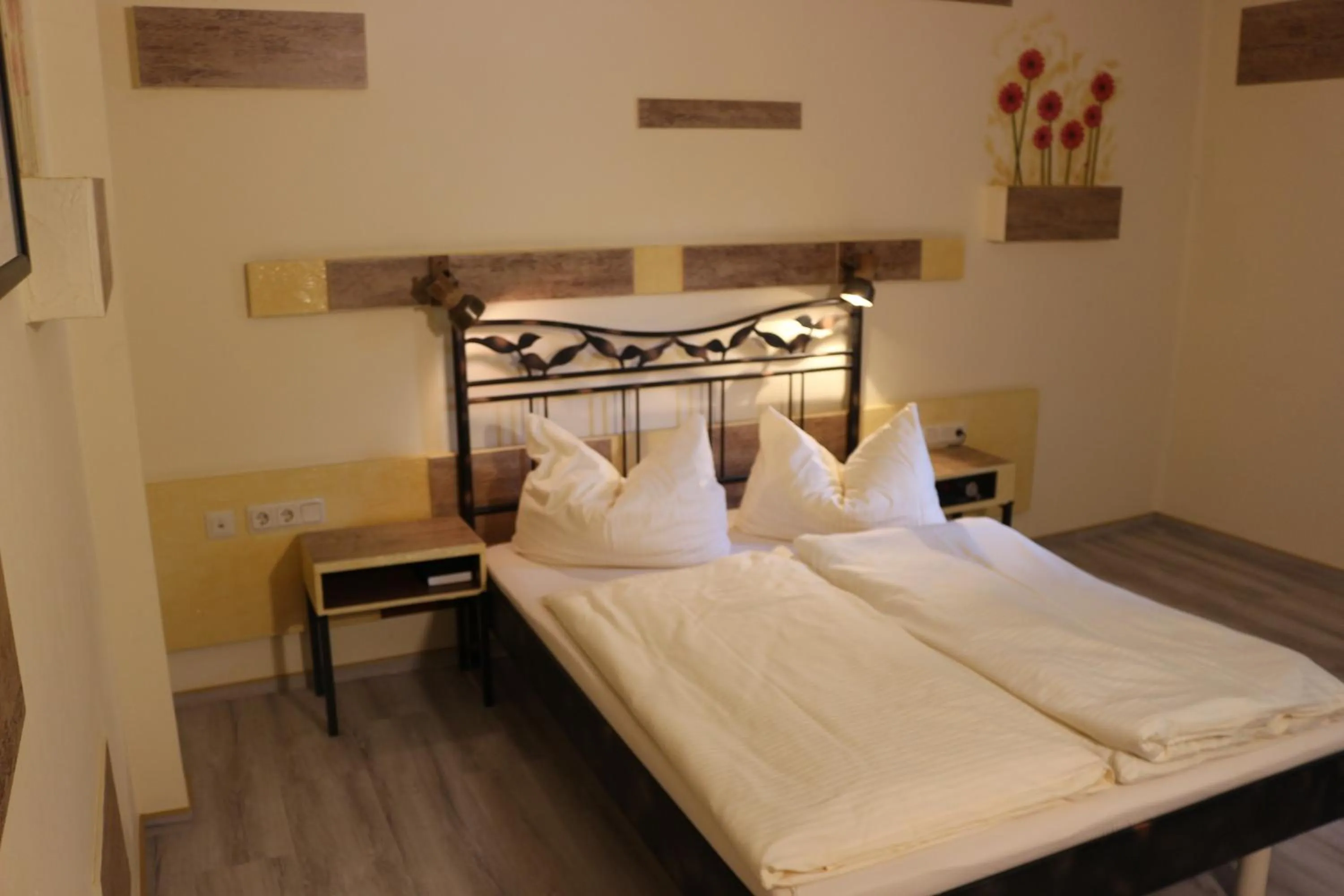 Photo of the whole room, Bed in Waldgasthaus am Schwarzenbruch