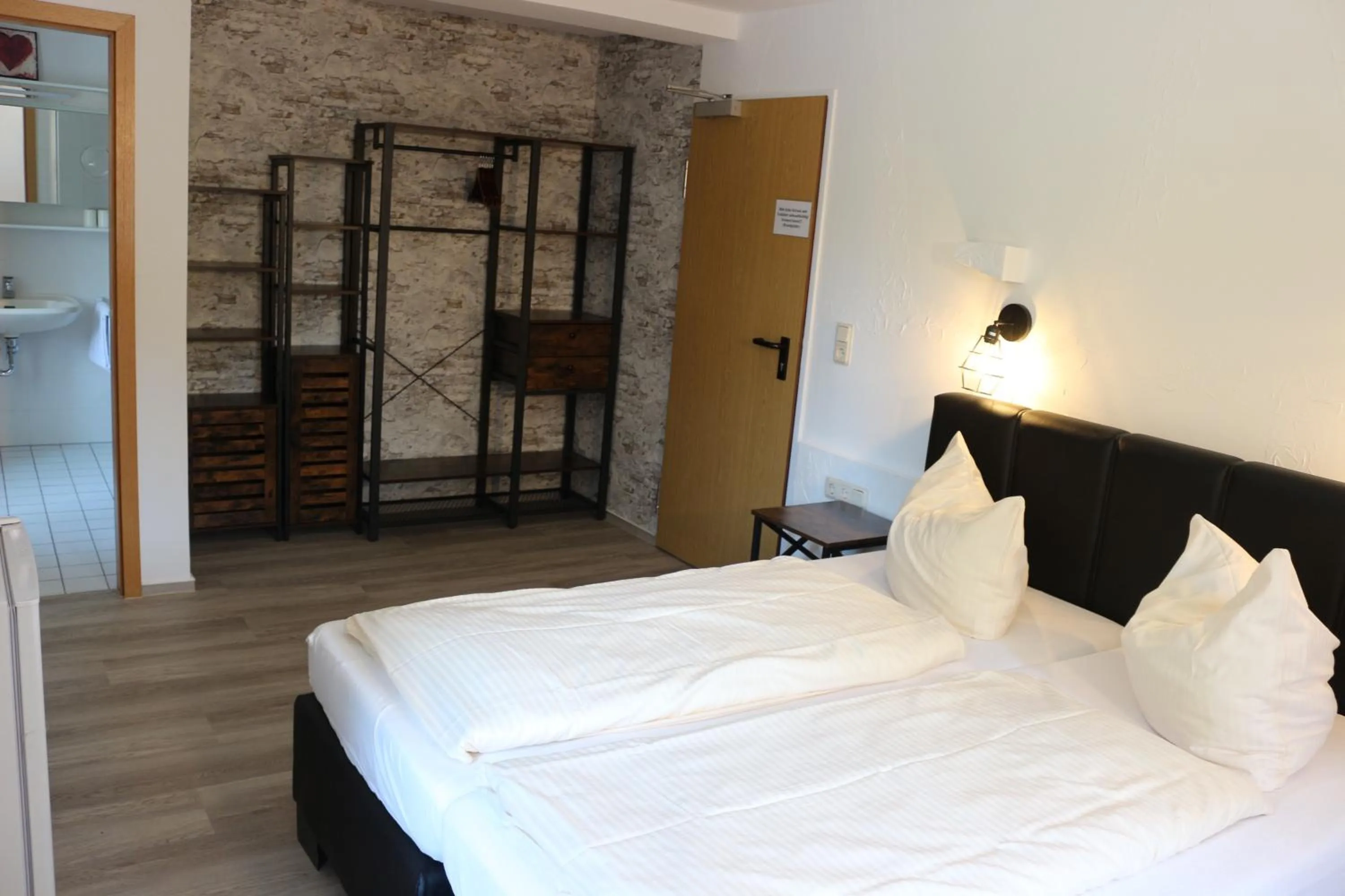 Photo of the whole room, Bed in Waldgasthaus am Schwarzenbruch