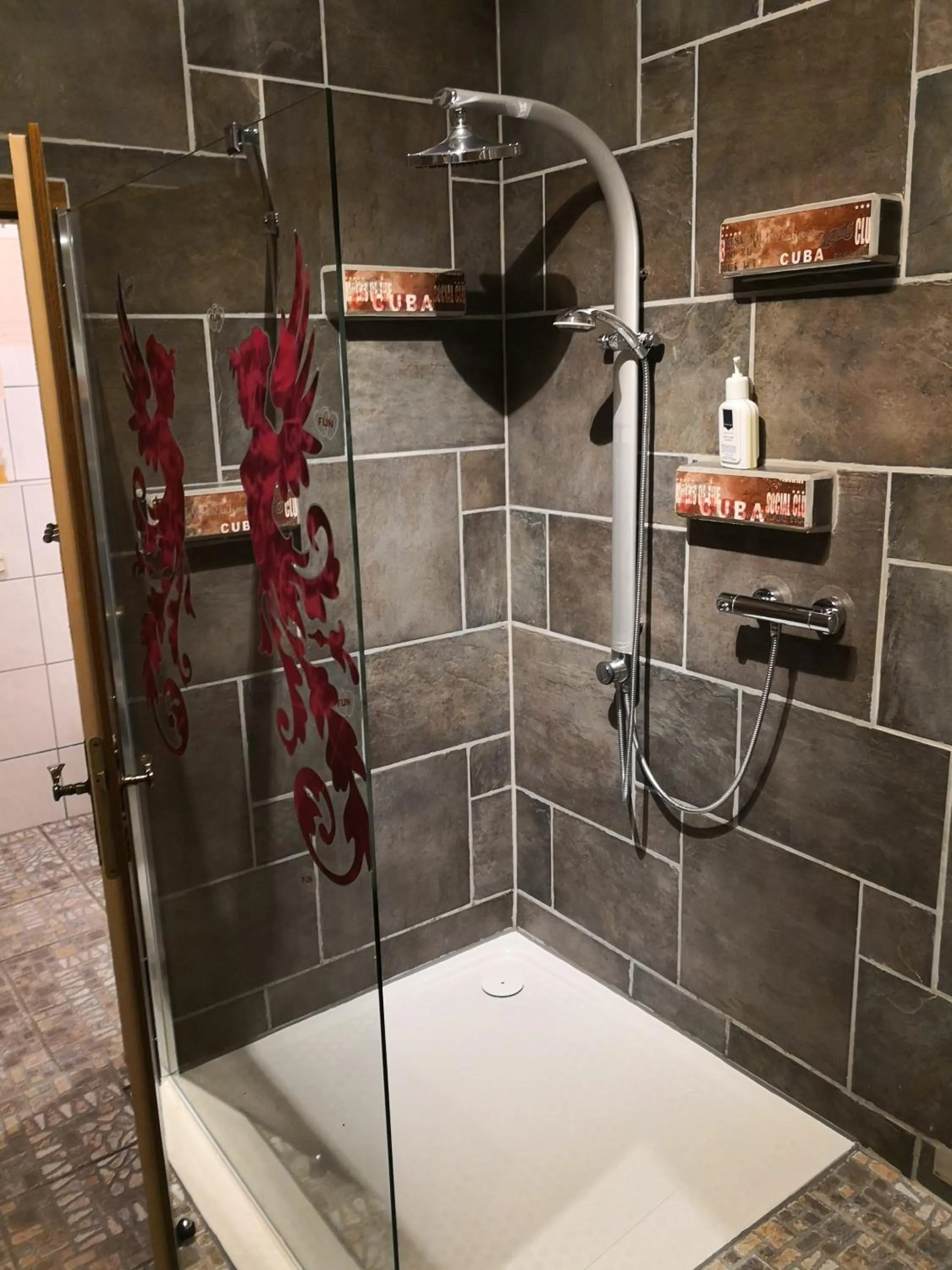 Bathroom in Waldgasthaus am Schwarzenbruch