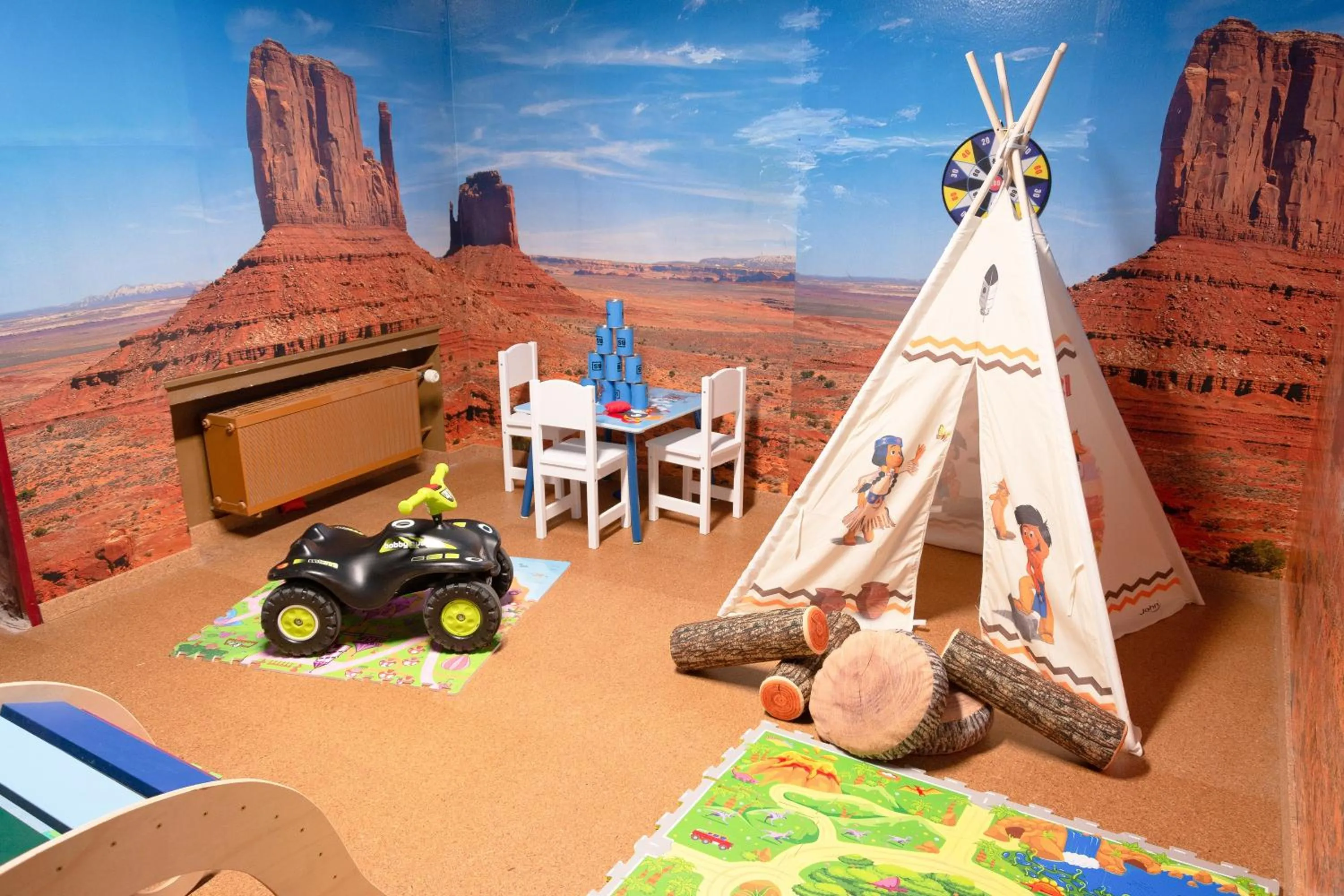 Children play ground in Waldgasthaus am Schwarzenbruch