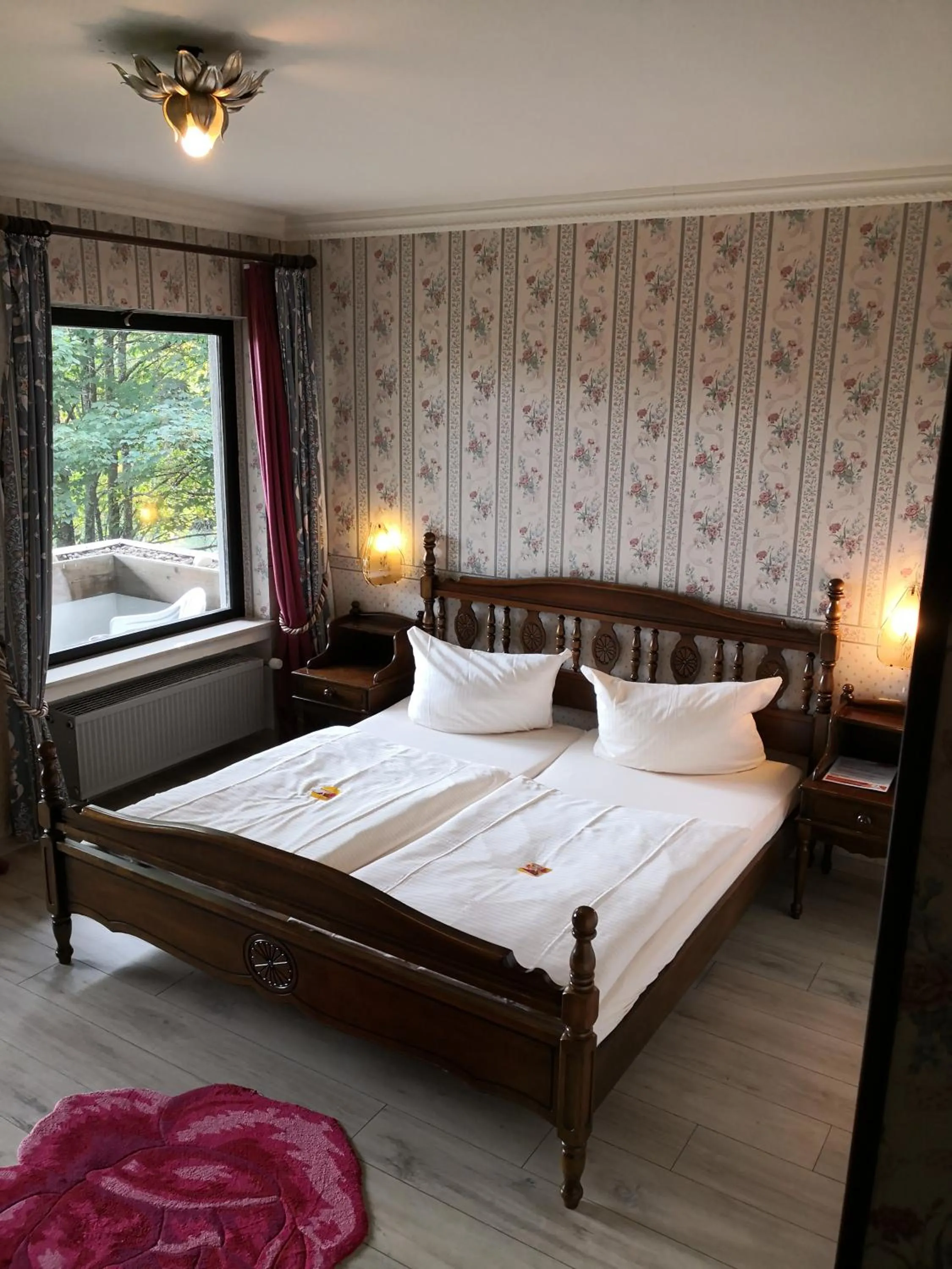 Bedroom, Bed in Waldgasthaus am Schwarzenbruch
