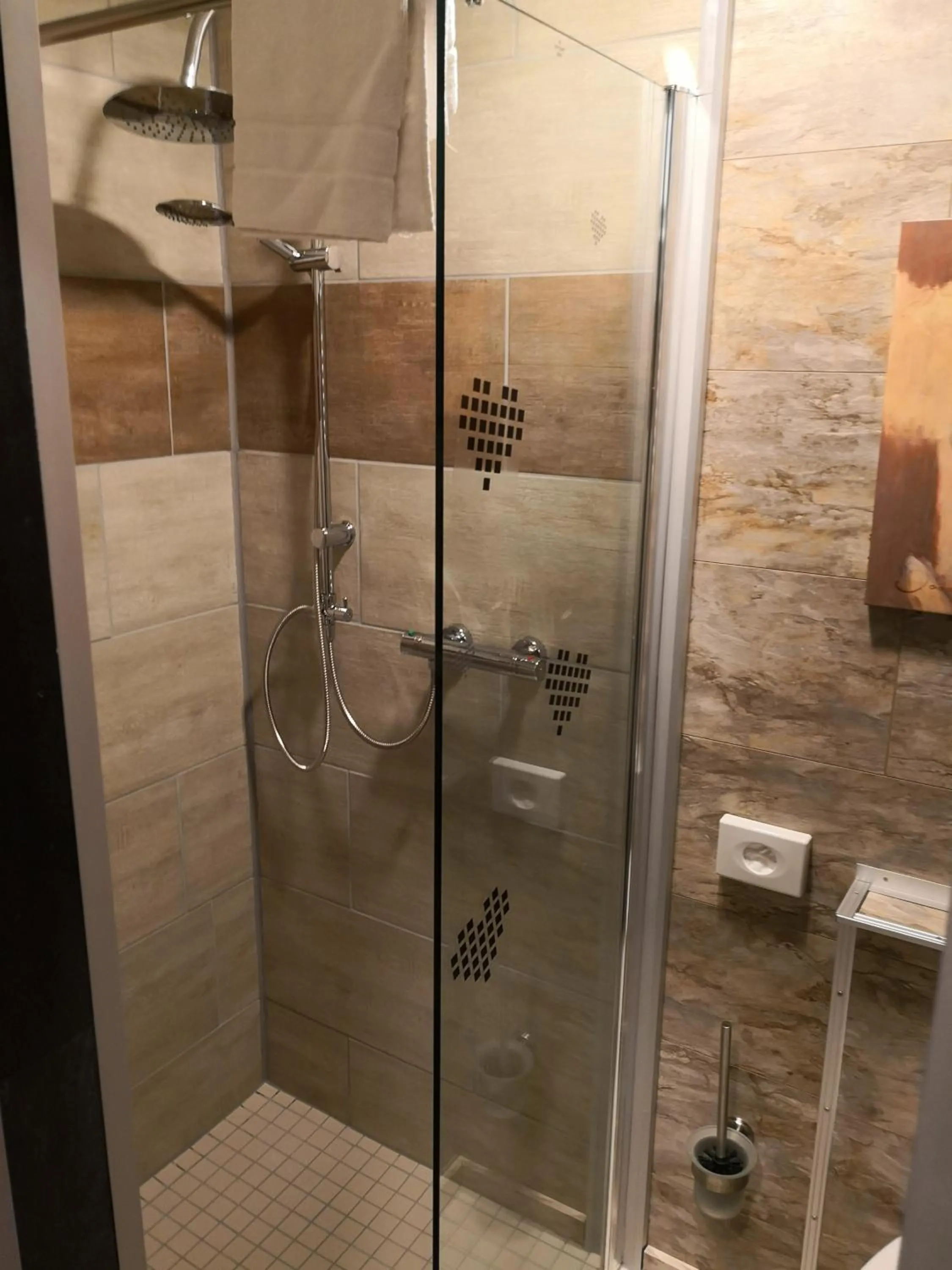 Shower in Waldgasthaus am Schwarzenbruch