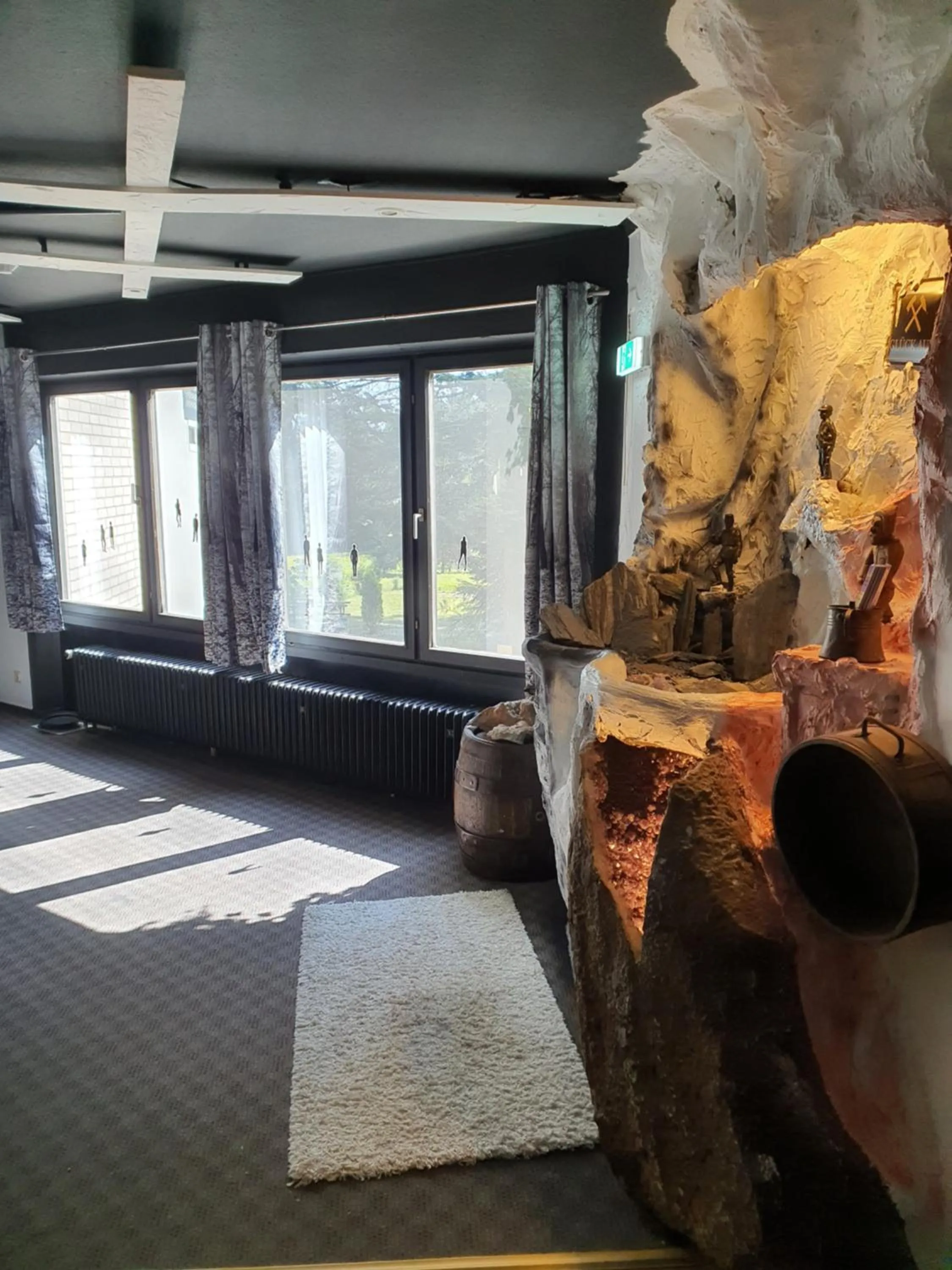 Decorative detail in Waldgasthaus am Schwarzenbruch