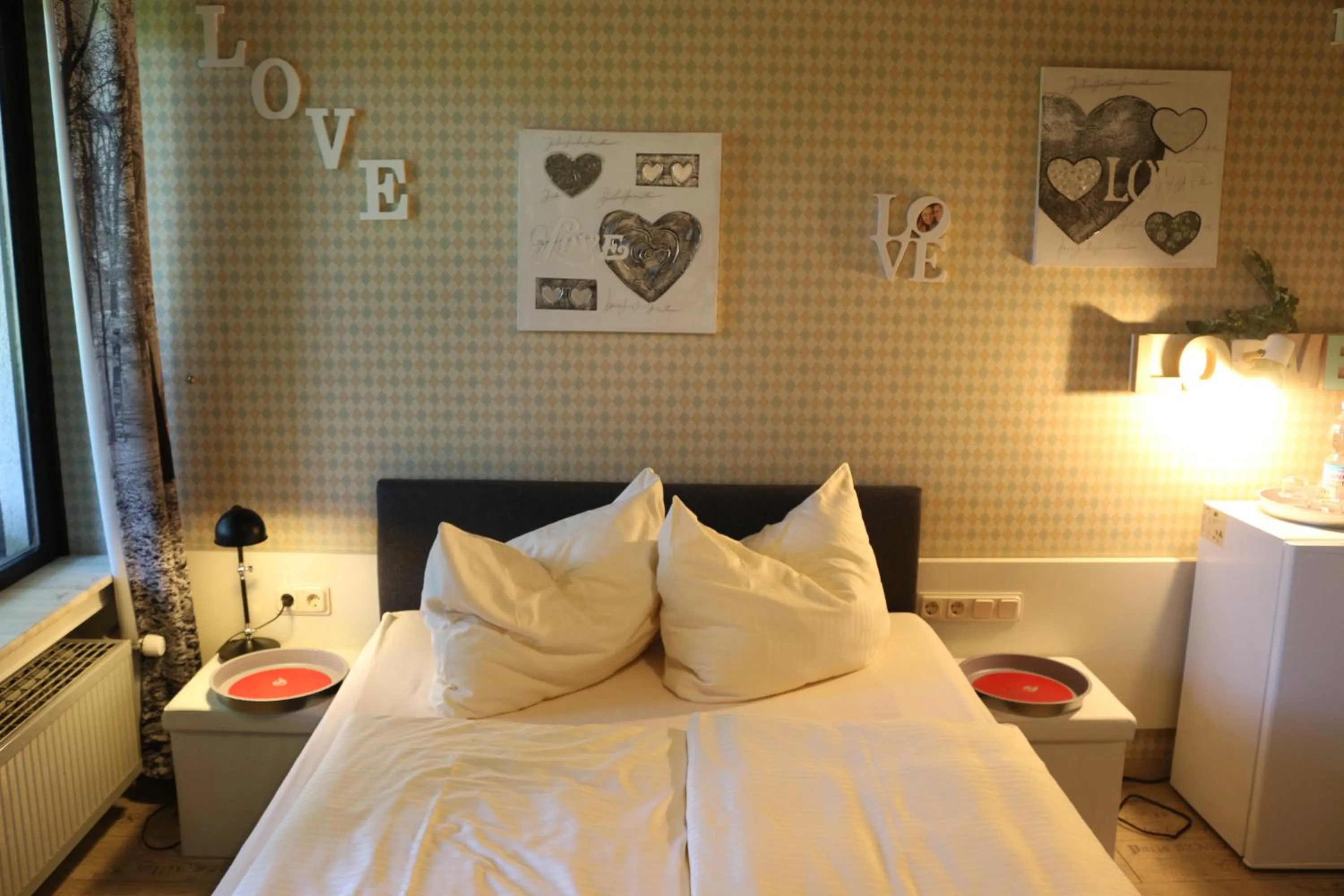 Photo of the whole room, Bed in Waldgasthaus am Schwarzenbruch