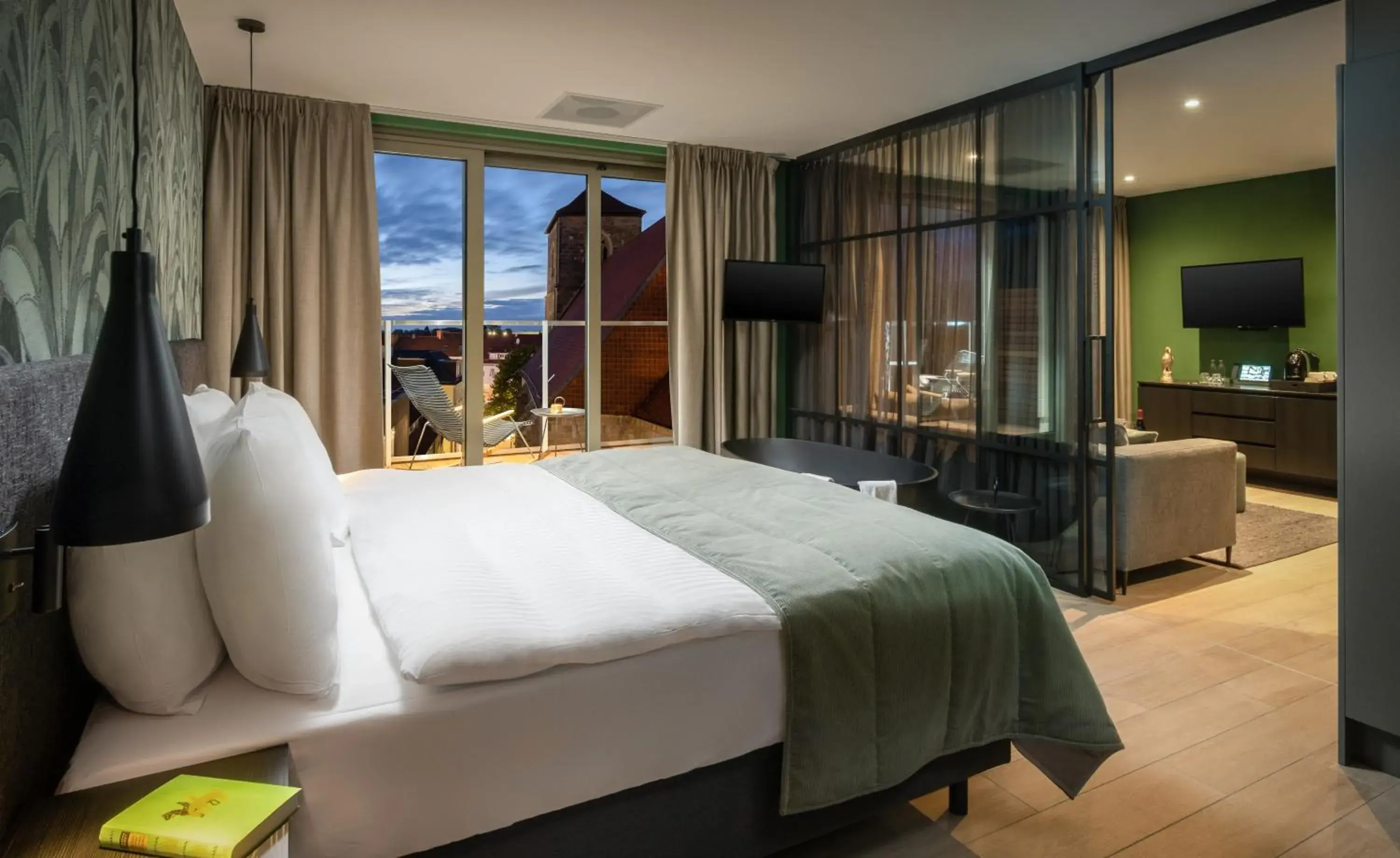 King Suite with Balcony in Van der Valk Hotel Hildesheim King Suite with Balcony in Van der Valk Hotel Hildesheim