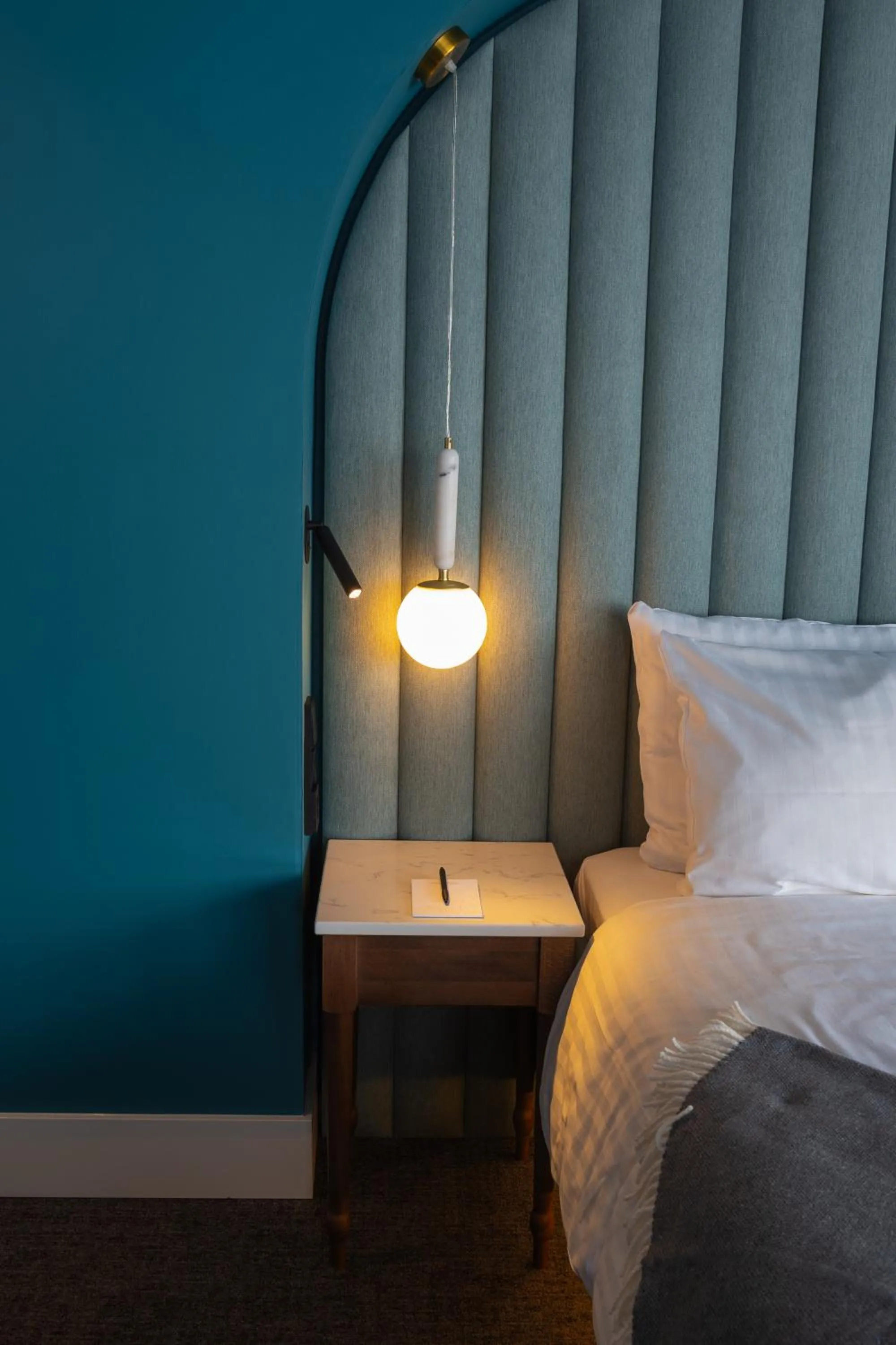 Decorative detail, Bed in Van der Valk Hotel Hildesheim