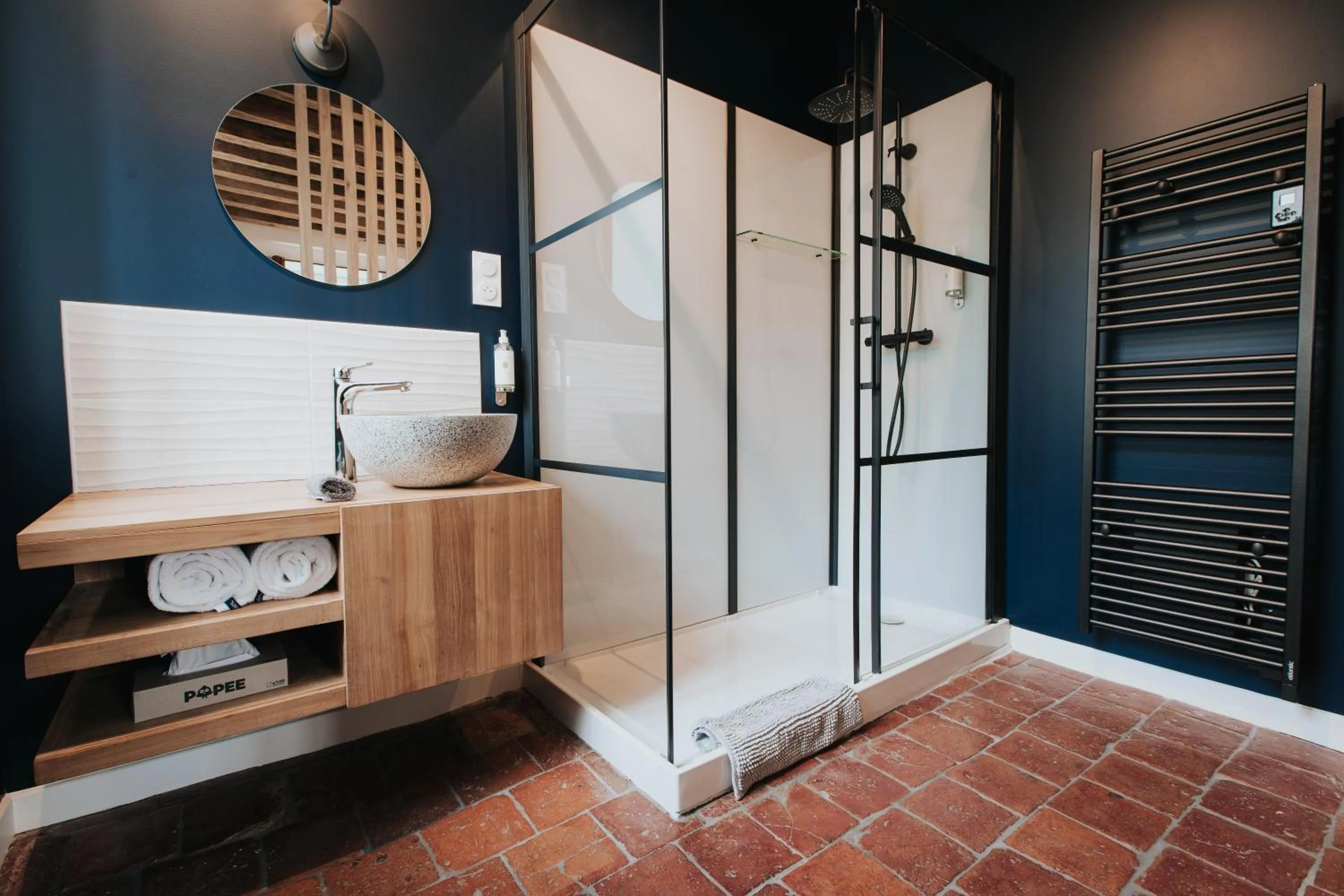 Shower in Les Cabottes