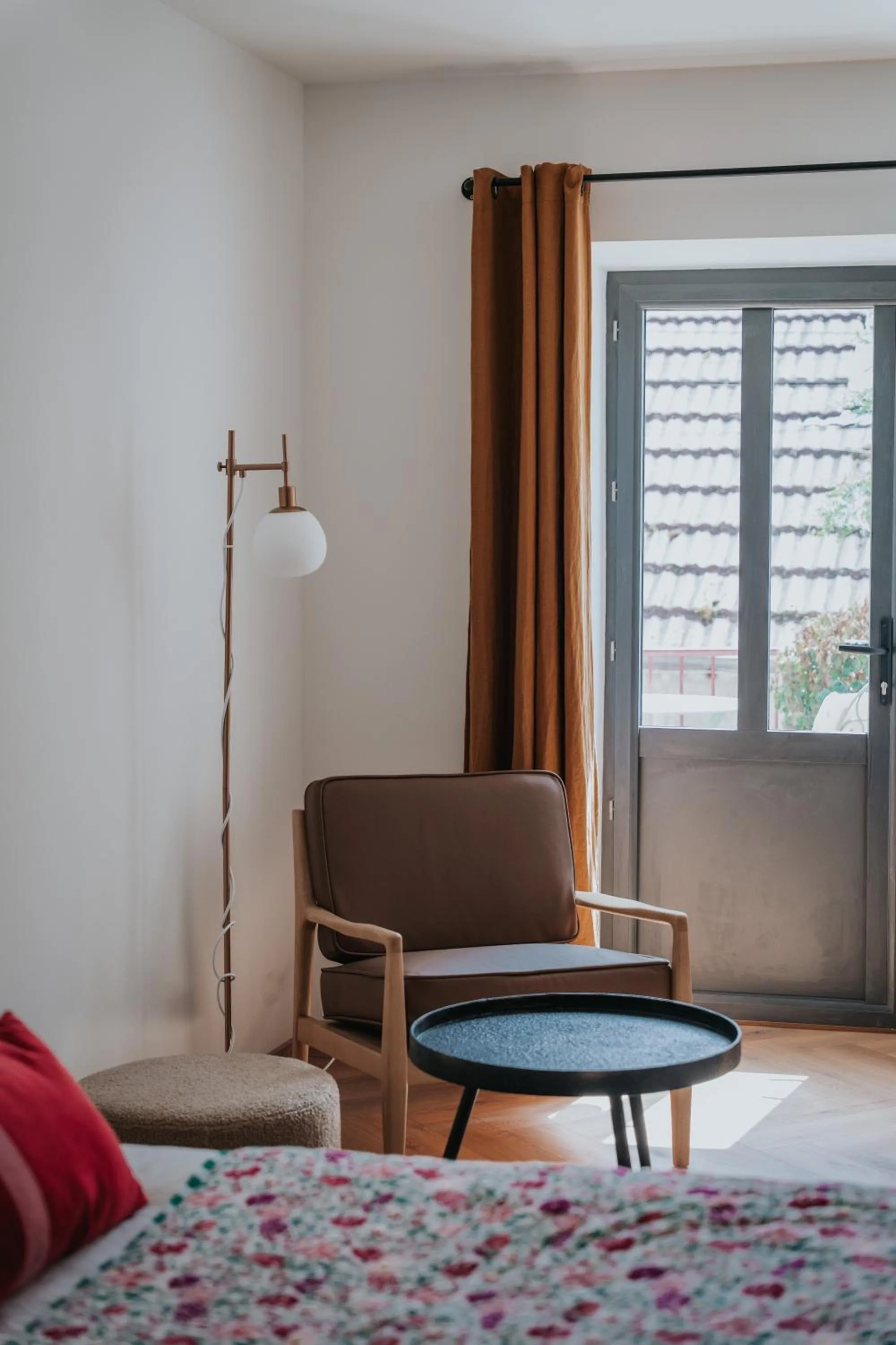 Living room, Bed in Les Cabottes