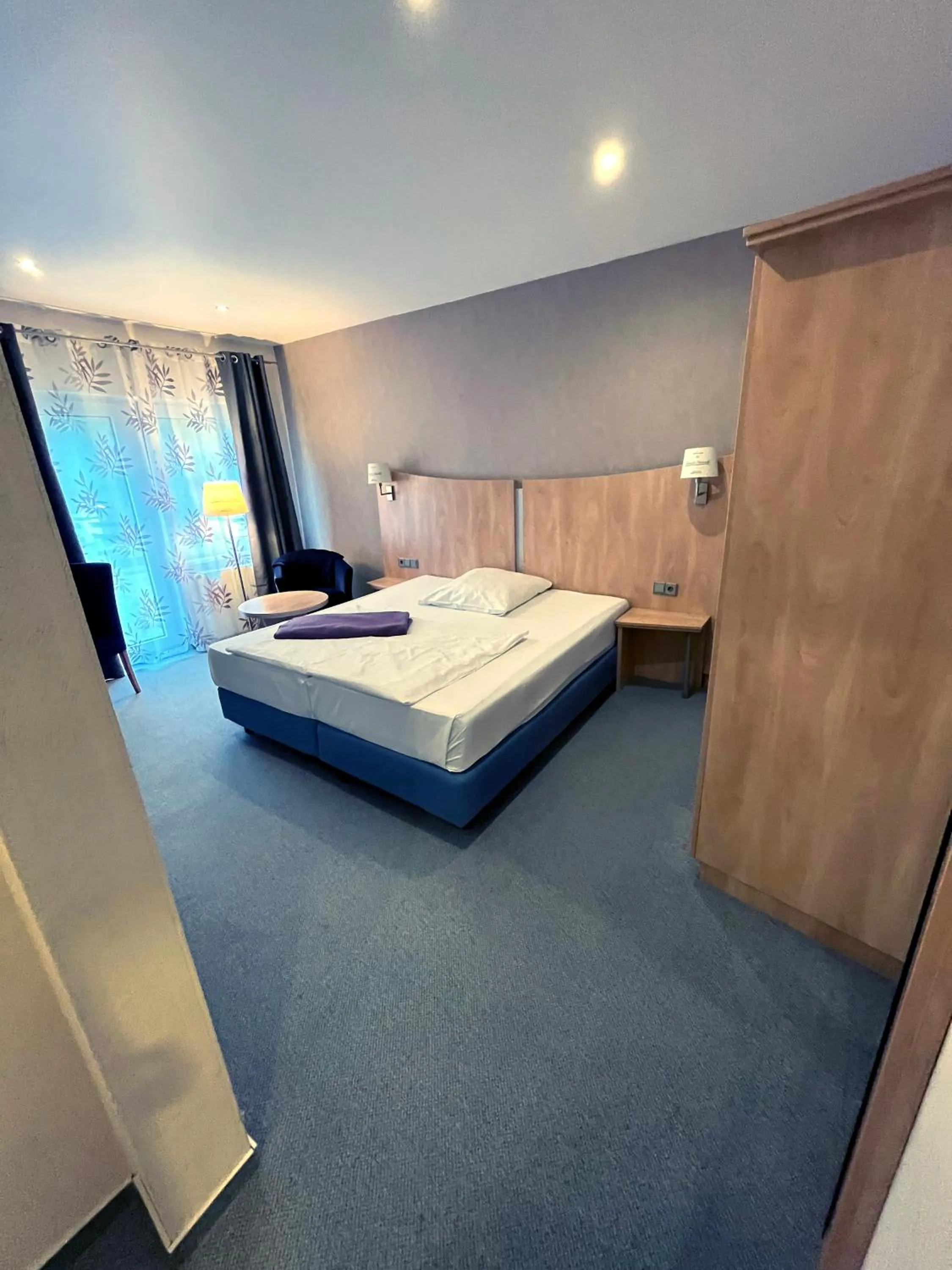 Bed in Hotel Aquarius Braunschweig