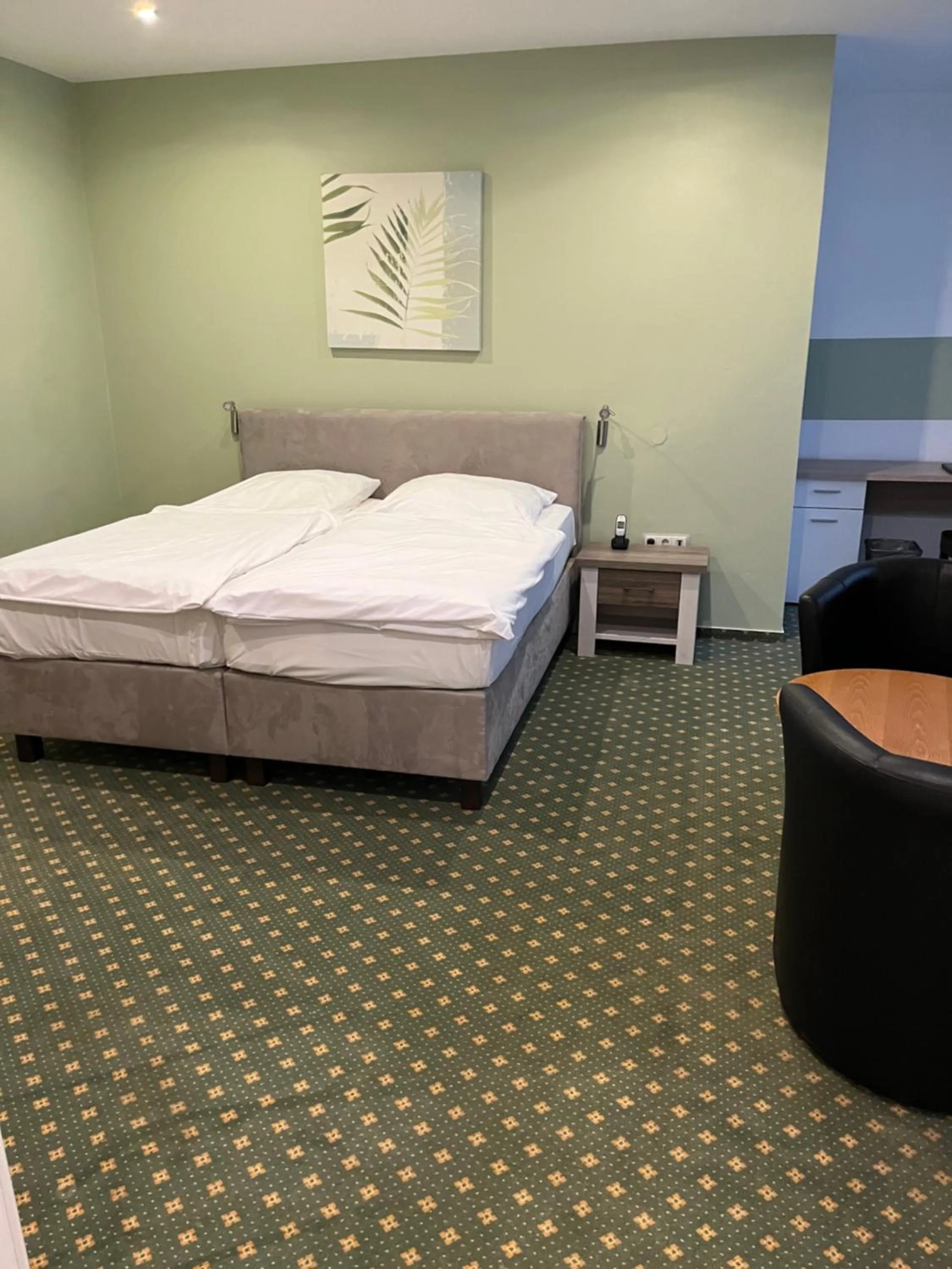 Bed in Hotel Aquarius Braunschweig