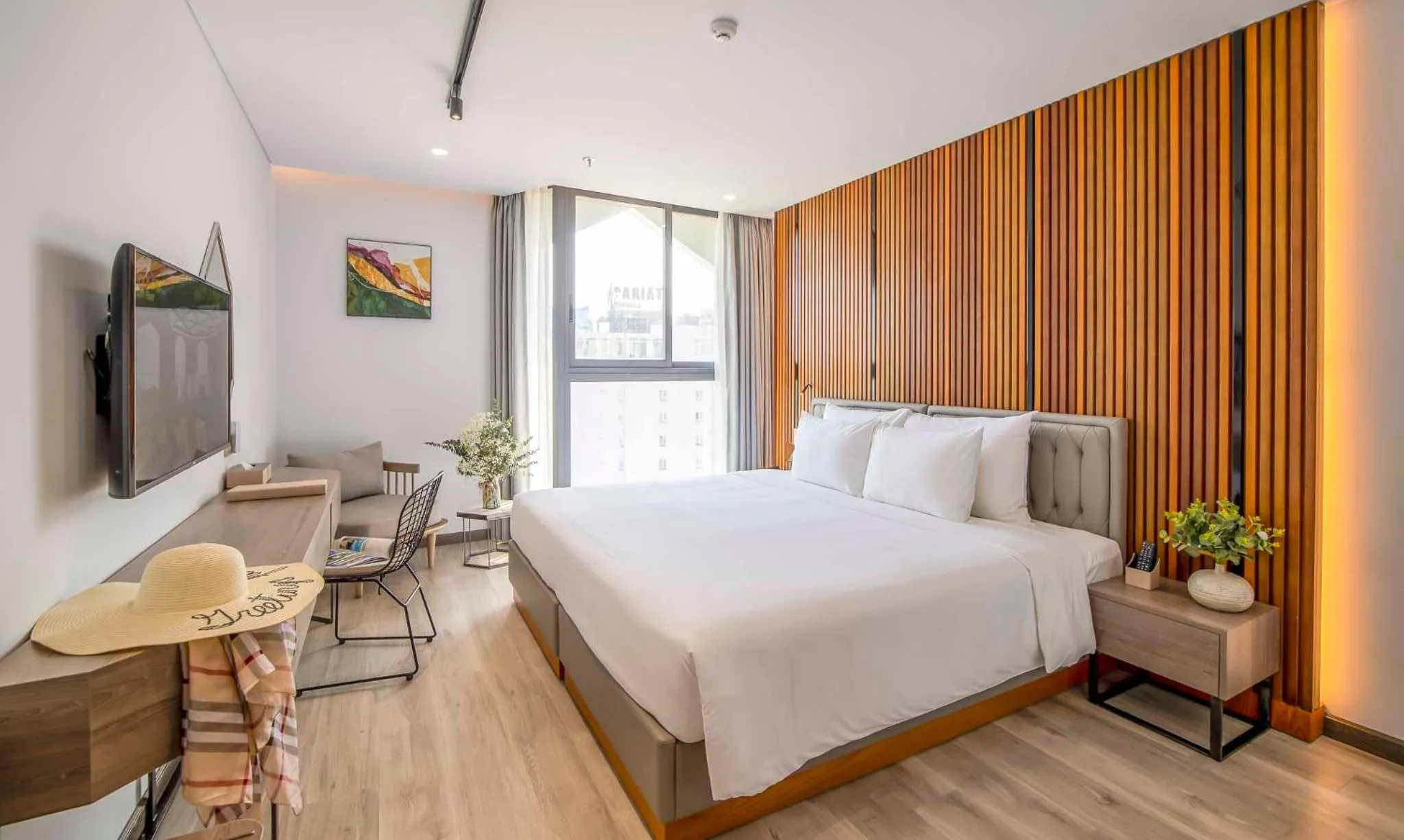 Bedroom, Bed in HAIAN Riverfront Hotel Da Nang